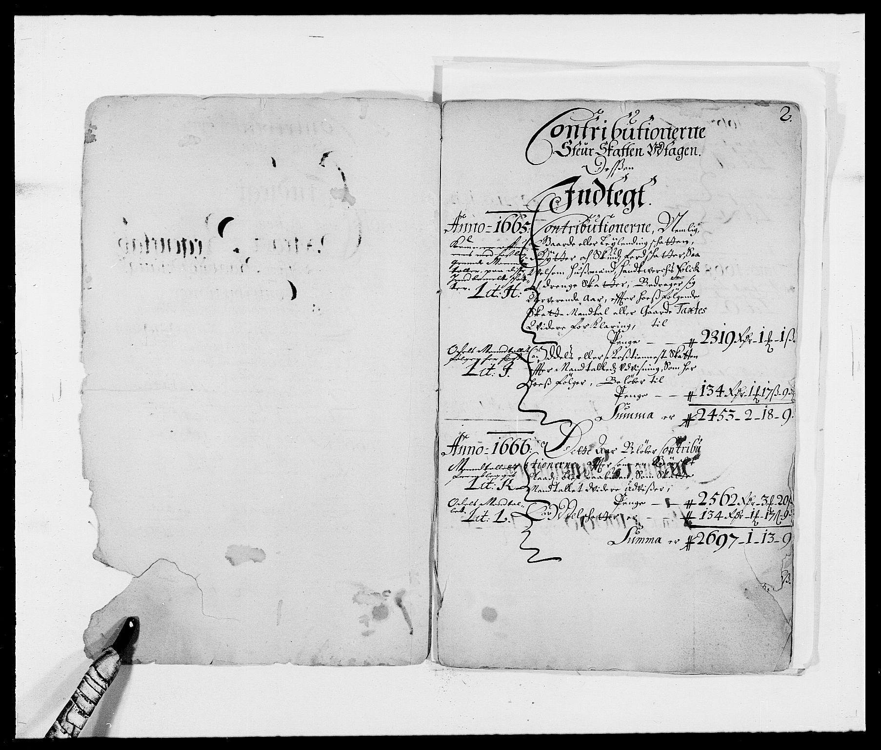 Rentekammeret inntil 1814, Reviderte regnskaper, Fogderegnskap, AV/RA-EA-4092/R40/L2431: Fogderegnskap Råbyggelag, 1664-1668, s. 233