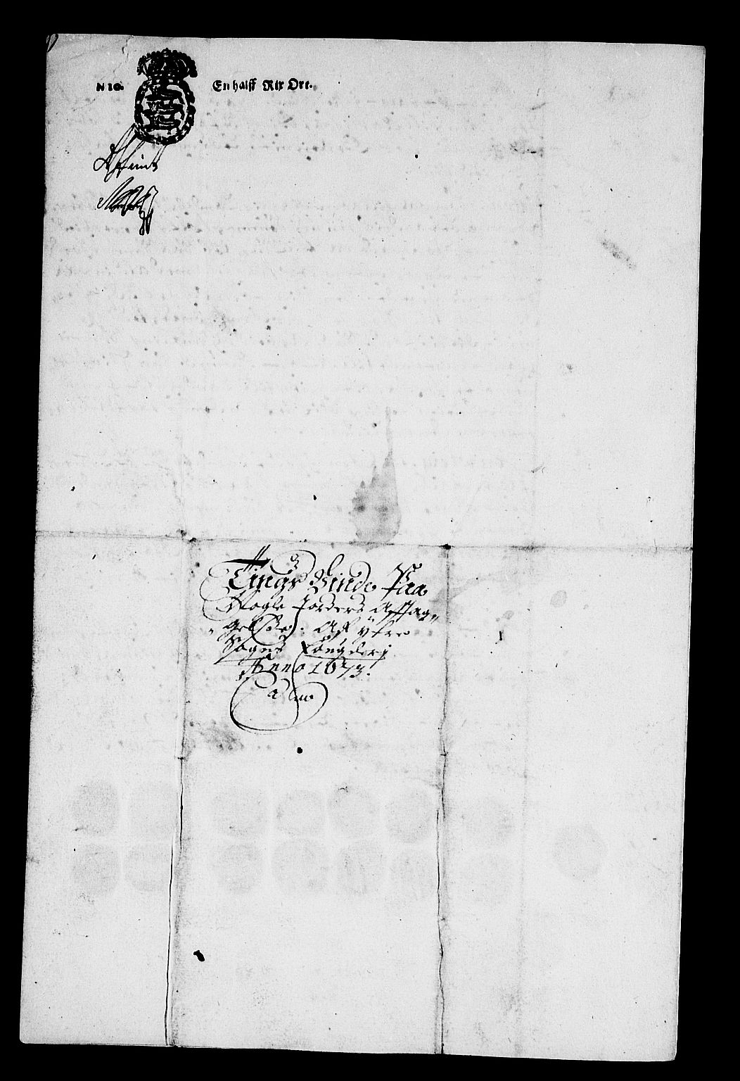 Rentekammeret inntil 1814, Reviderte regnskaper, Stiftamtstueregnskaper, Bergen stiftamt, AV/RA-EA-6043/R/Rc/L0037: Bergen stiftamt, 1673