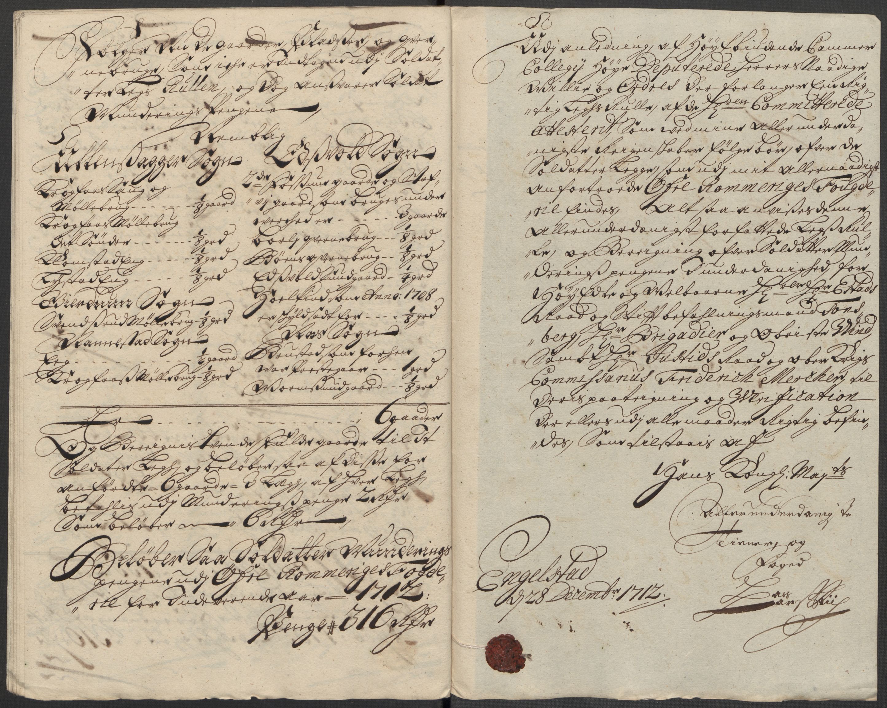 Rentekammeret inntil 1814, Reviderte regnskaper, Fogderegnskap, AV/RA-EA-4092/R12/L0722: Fogderegnskap Øvre Romerike, 1712, s. 140