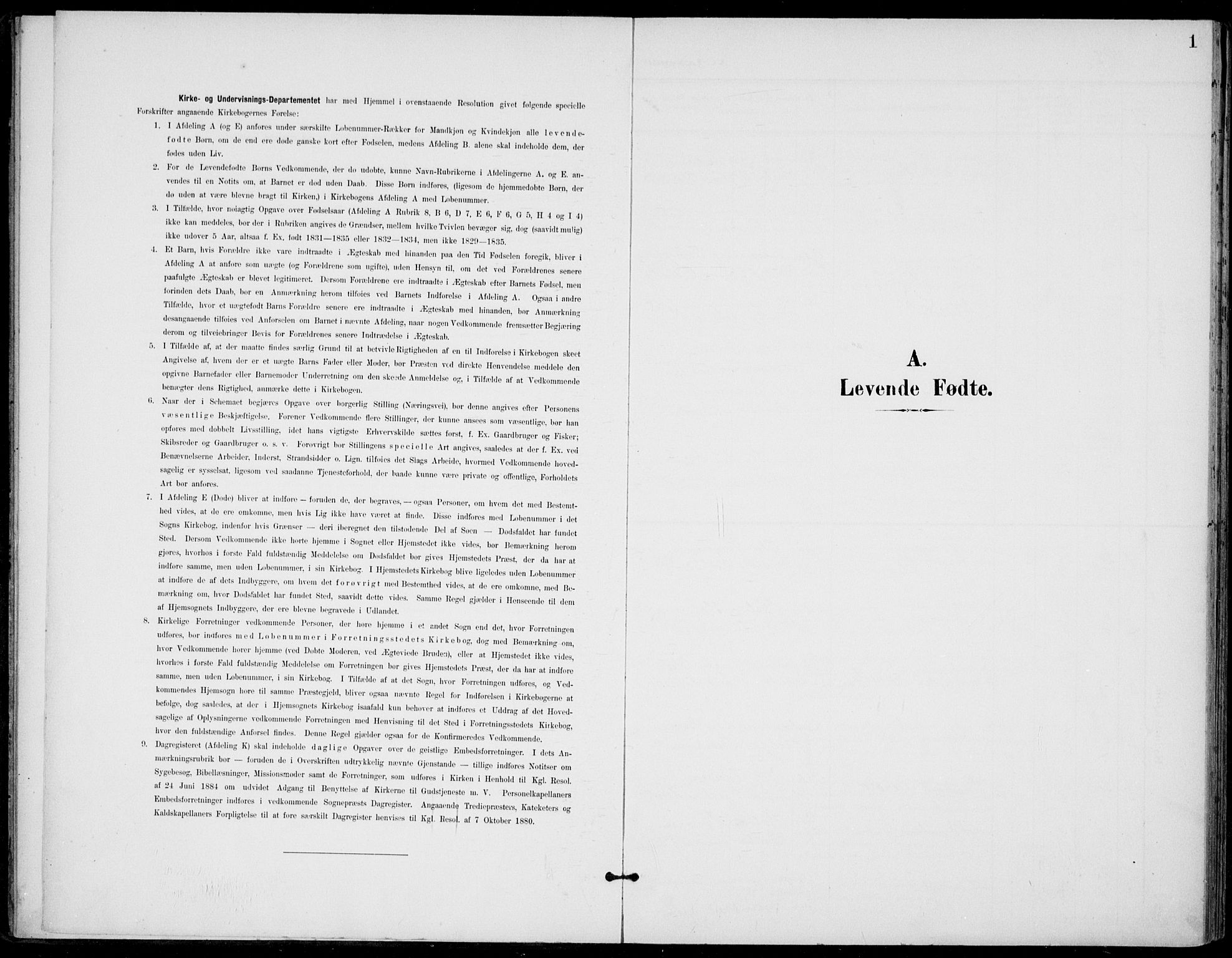 Holla kirkebøker, AV/SAKO-A-272/F/Fa/L0011: Ministerialbok nr. 11, 1897-1928, s. 1
