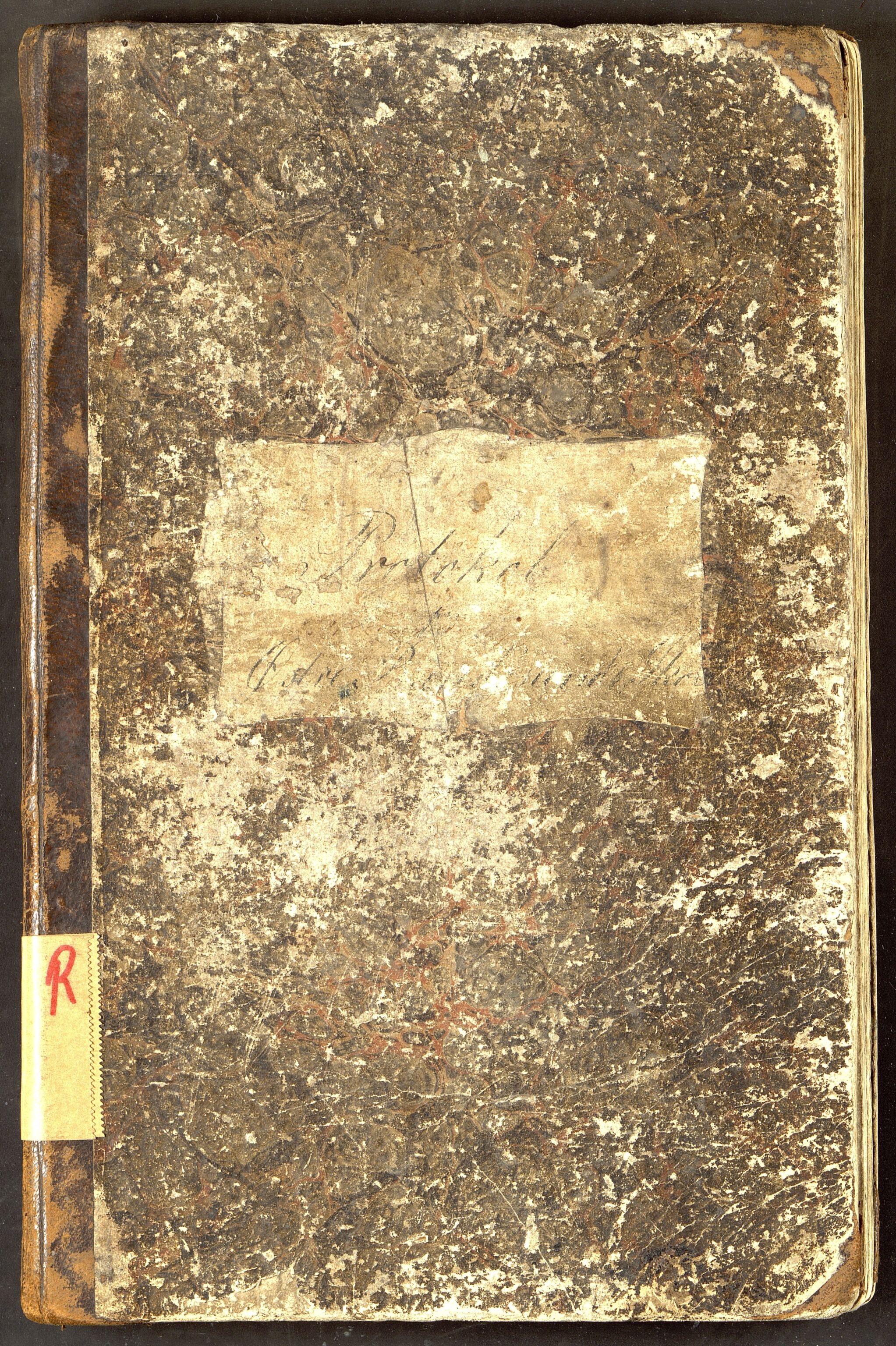 Randesund kommune - Skolestyret, ARKSOR/1001RA510/G/L0001/0001: Skoleprotokoller / Protokoll for Østre Randesund skoledistrikt, 1837-1860