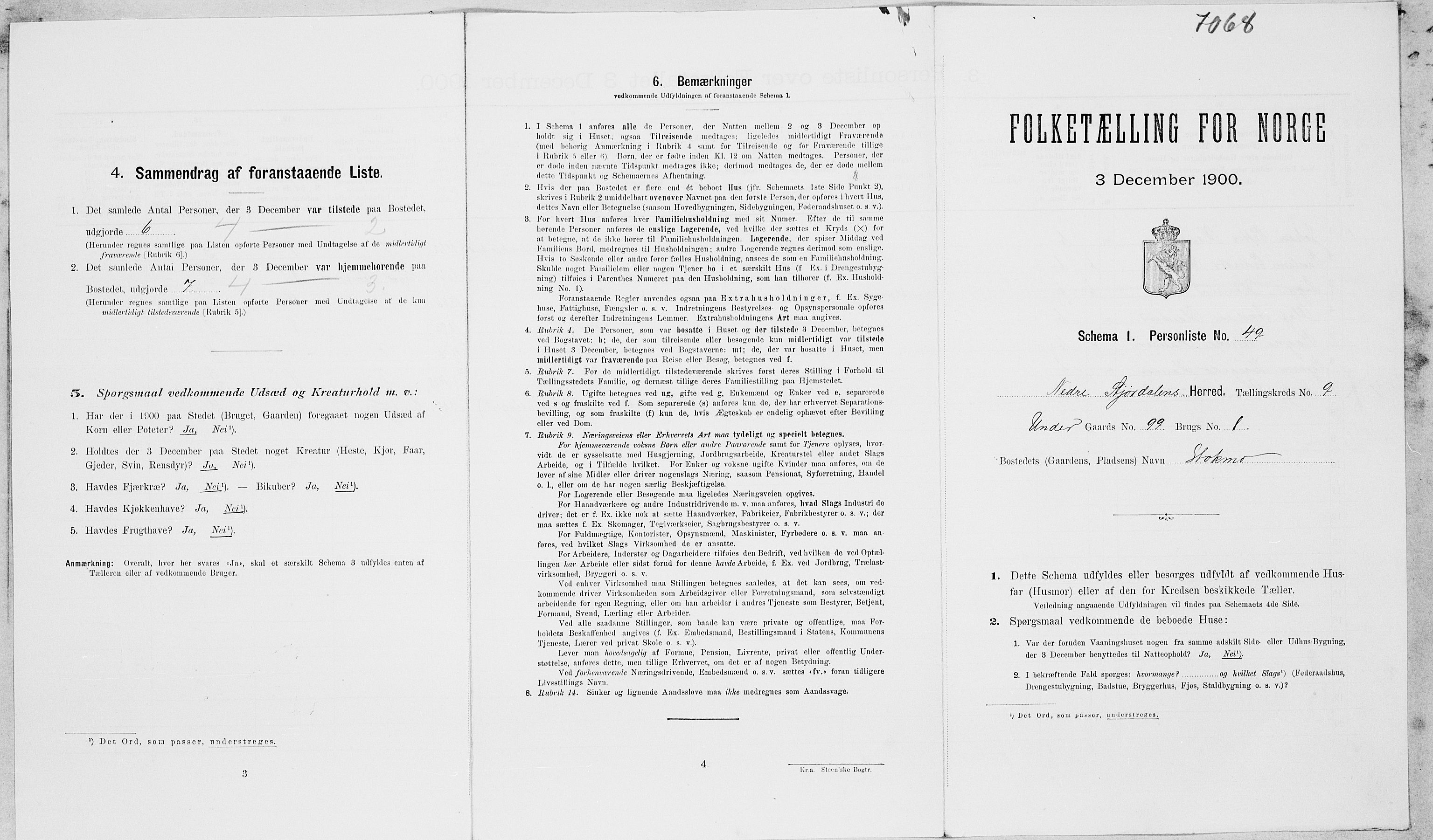SAT, Folketelling 1900 for 1714 Nedre Stjørdal herred, 1900, s. 1135
