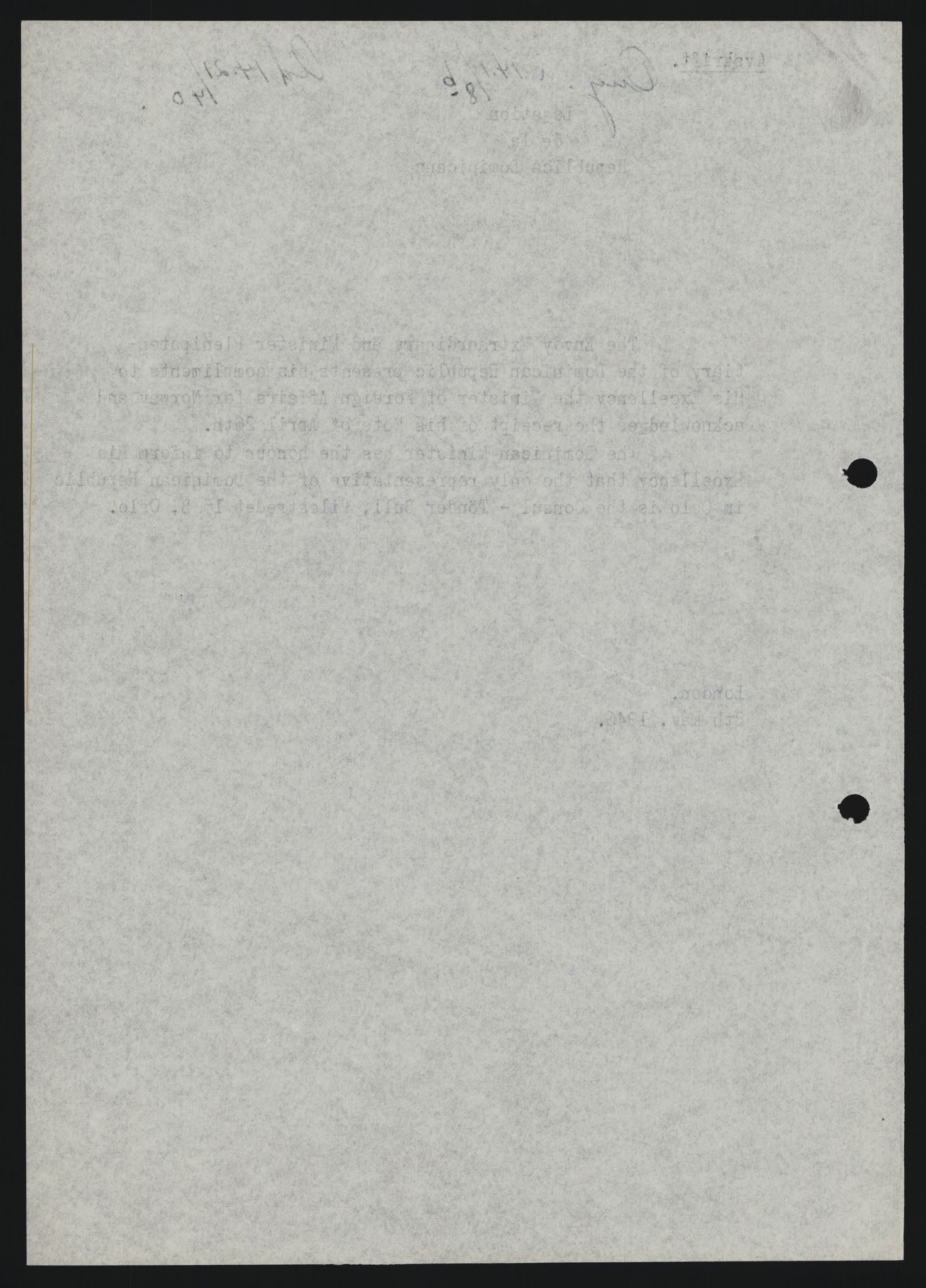 Utenriksdepartementet, AV/RA-S-2259, 1942-1946, s. 17