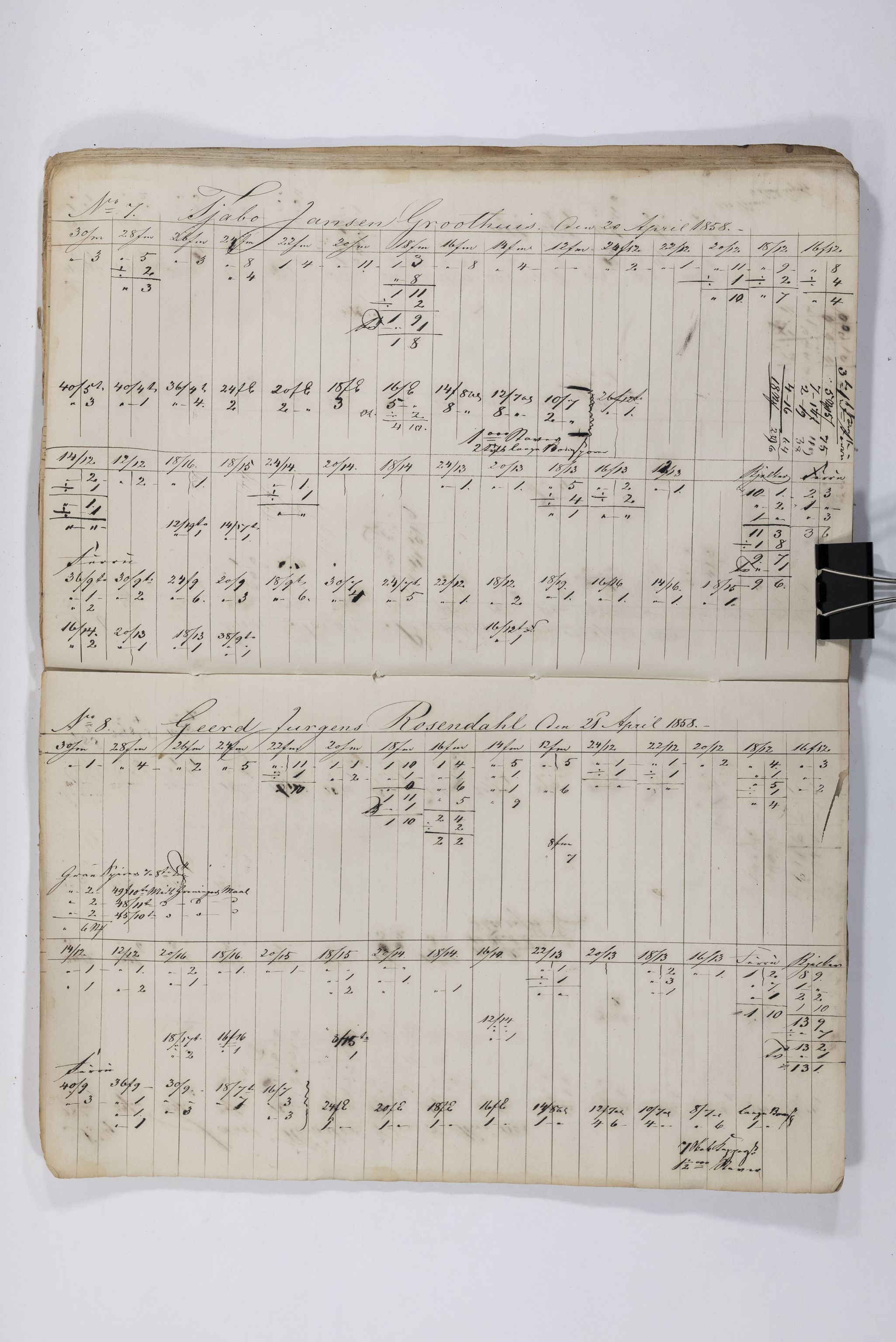 Blehr/ Kjellestad, TEMU/TGM-A-1212/E/Eb/L0008: Ladnings Liste, 1857-1859, s. 48