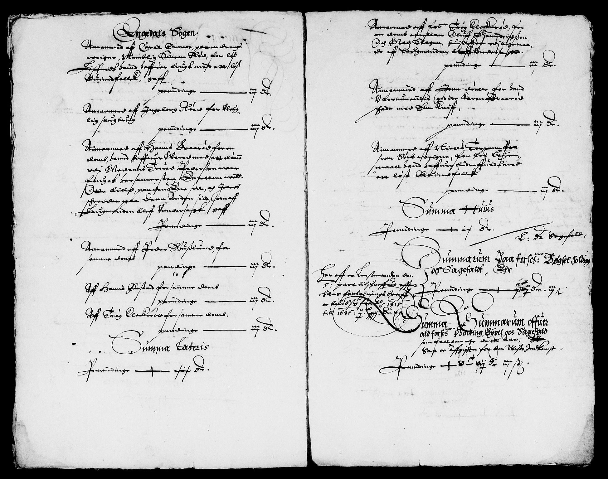 Rentekammeret inntil 1814, Reviderte regnskaper, Lensregnskaper, AV/RA-EA-5023/R/Rb/Rbg/L0001: Verne kloster len, 1599-1619
