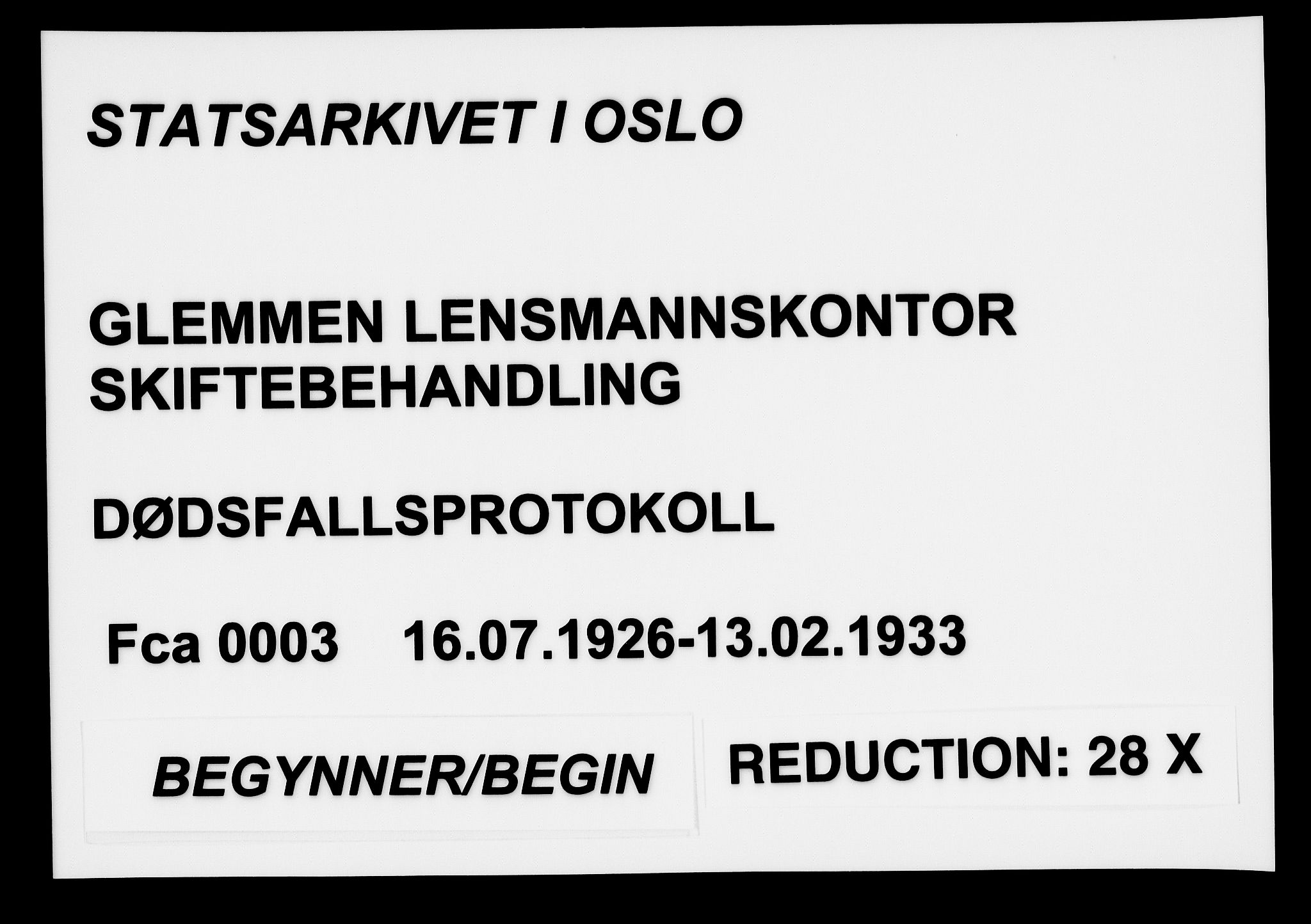 Glemmen lensmannskontor, SAO/A-10123/H/Ha/Haa/L0003: Dødsfallsprotokoll Rolvsøy, 1926-1933