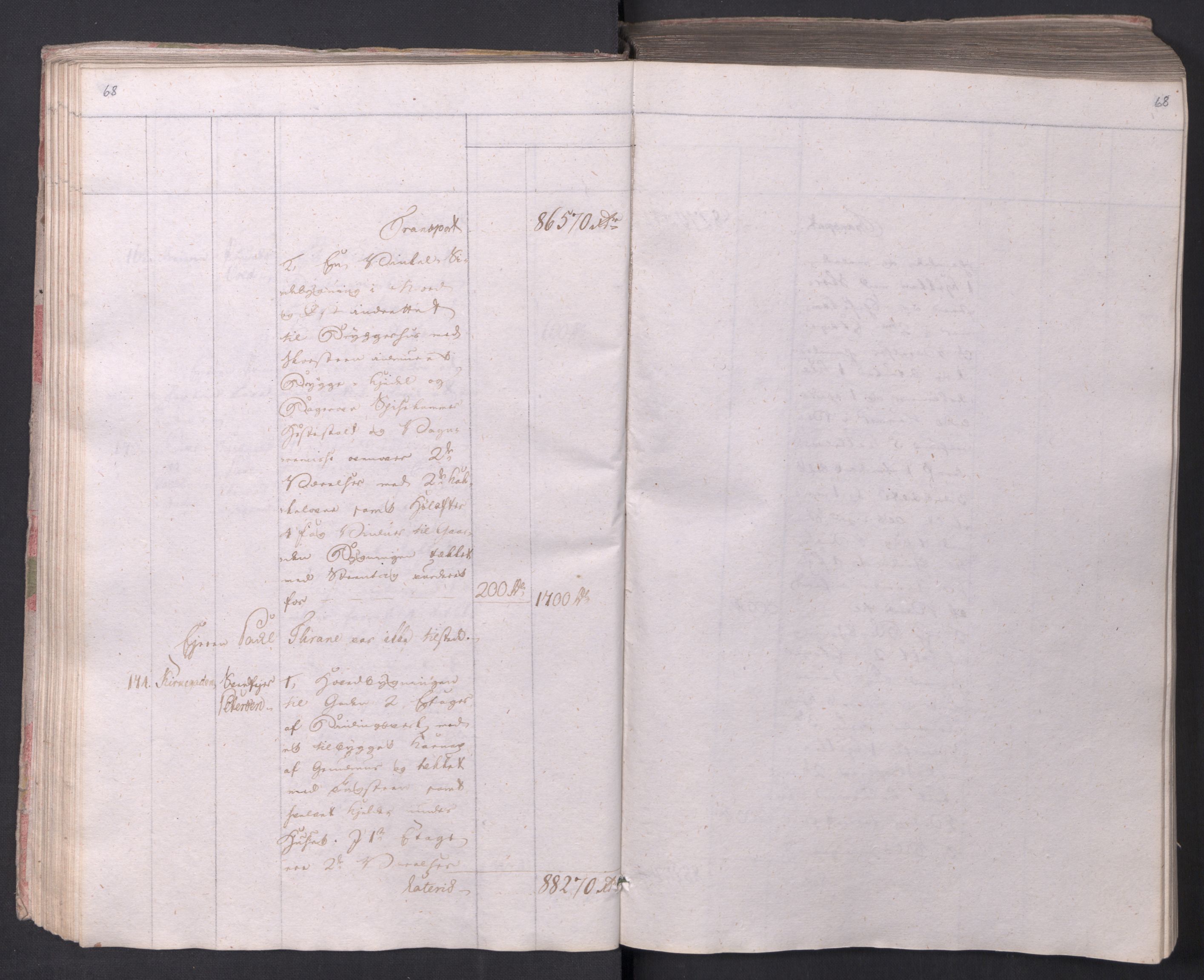 Kristiania stiftamt, AV/SAO-A-10386/I/Ia/L0015: Branntakster, 1797, s. 68