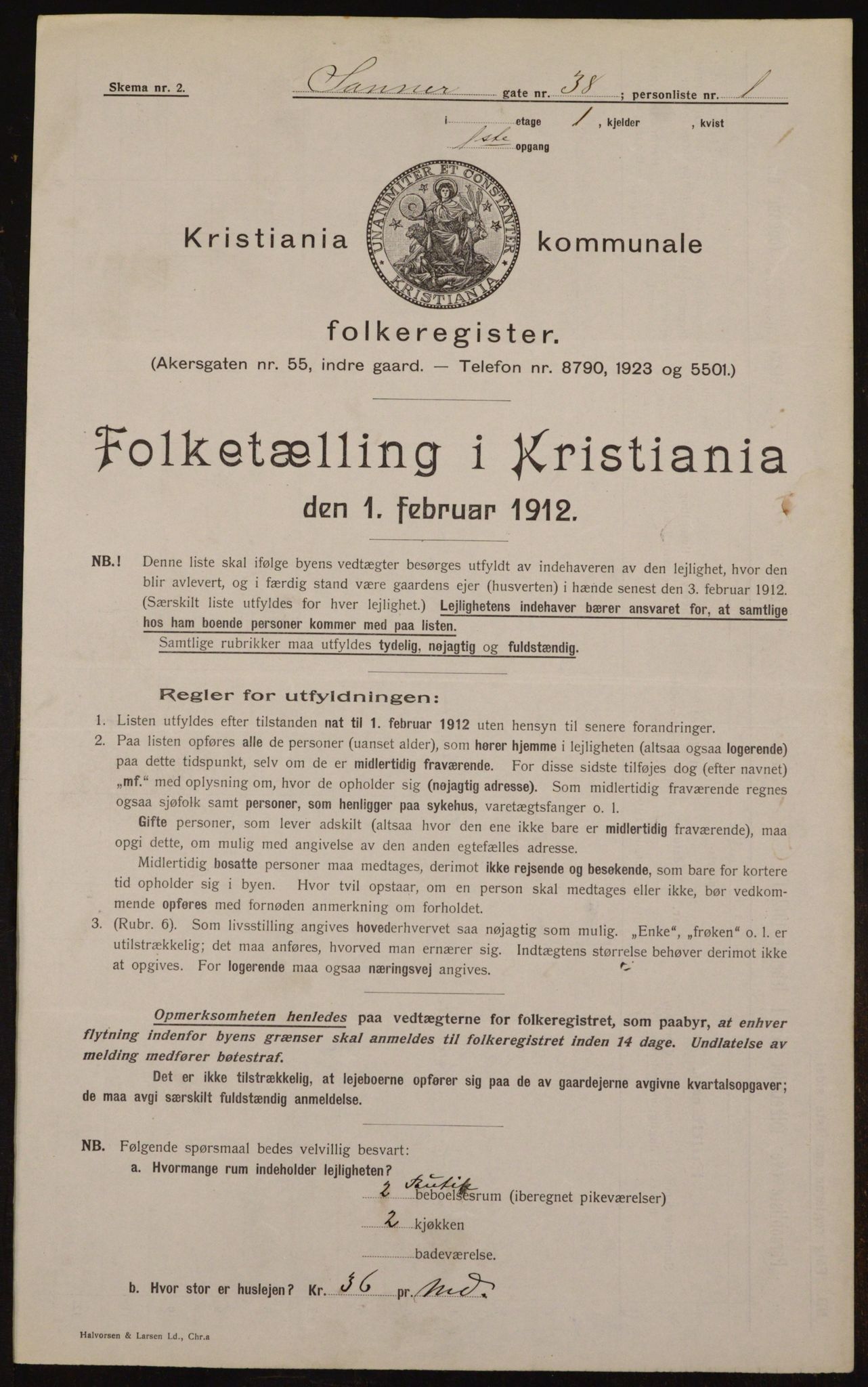 OBA, Kommunal folketelling 1.2.1912 for Kristiania, 1912, s. 89347