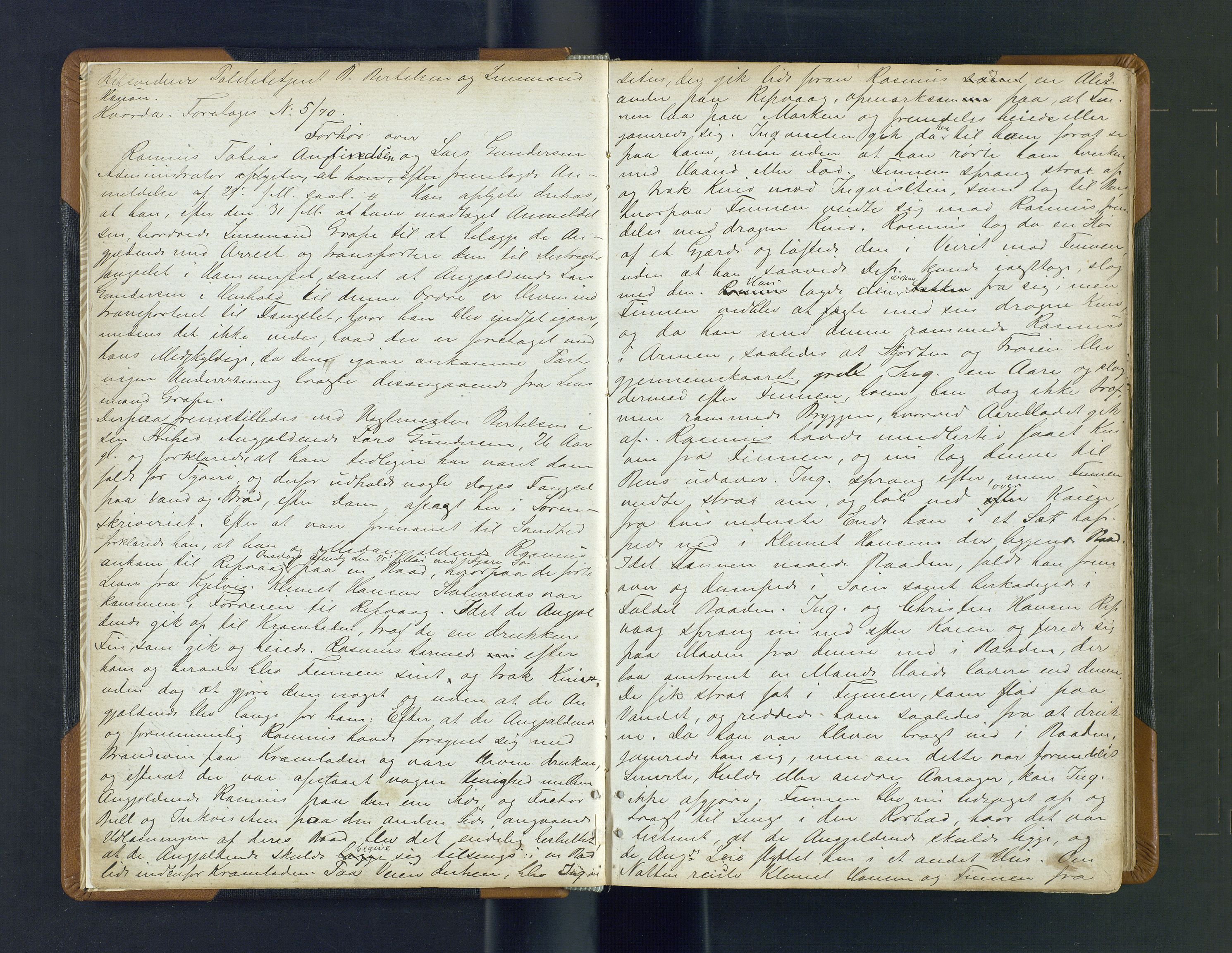 Hammerfest fogderi/sorenskriveri, AV/SATØ-S-0056/1/J/Ja/Jab/L0189: Ekstrarettsprotokoller, 1870-1881, s. 3
