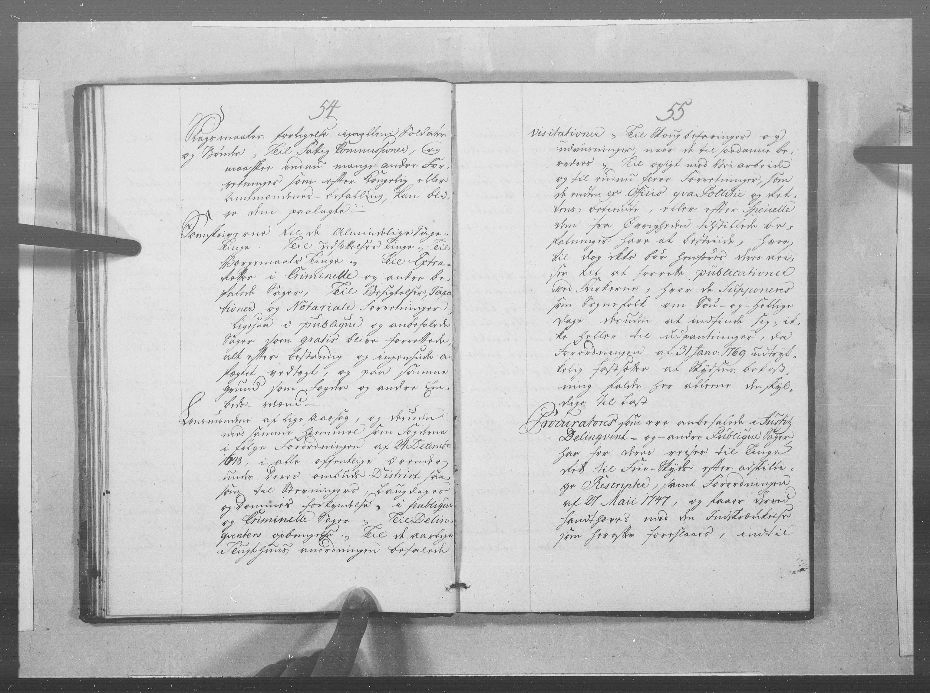 Danske Kanselli 1572-1799, AV/RA-EA-3023/F/Fc/Fcc/Fcca/L0253: Norske innlegg 1572-1799, Friskyssen, 1784, s. 32