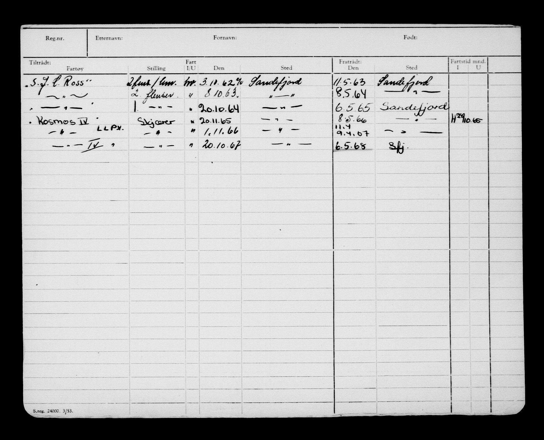 Direktoratet for sjømenn, AV/RA-S-3545/G/Gb/L0140: Hovedkort, 1916, s. 603