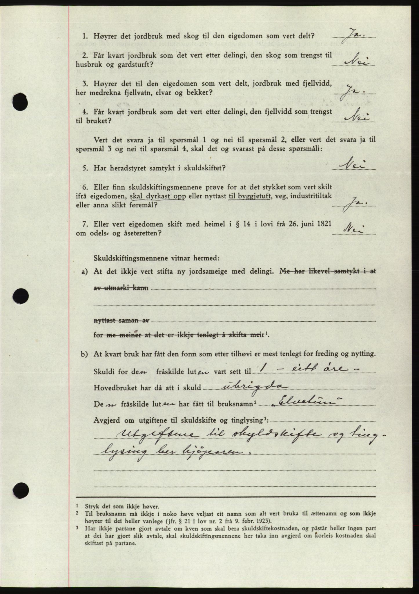 Søre Sunnmøre sorenskriveri, AV/SAT-A-4122/1/2/2C/L0076: Pantebok nr. 2A, 1943-1944, Dagboknr: 825/1944