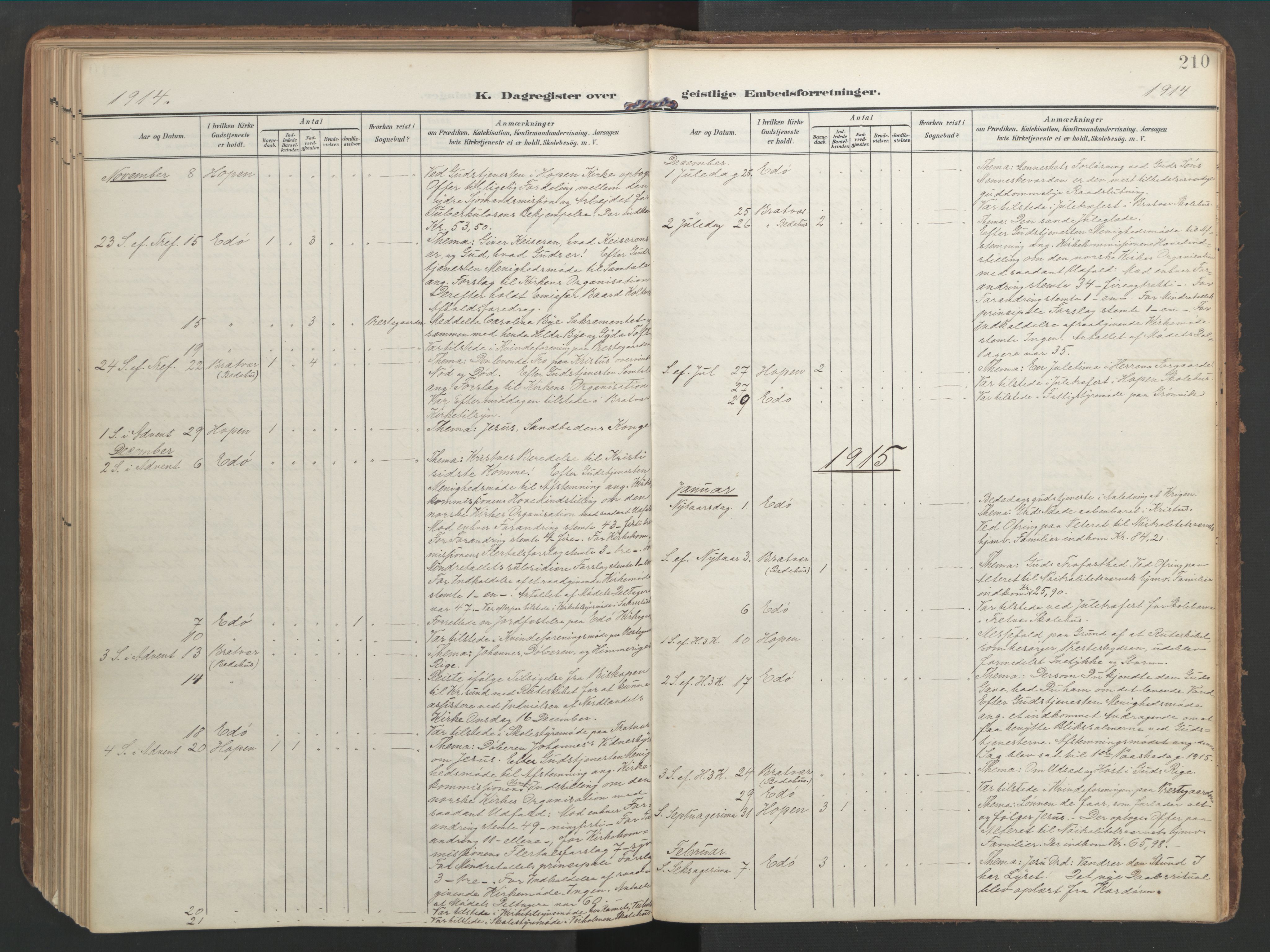 Ministerialprotokoller, klokkerbøker og fødselsregistre - Møre og Romsdal, SAT/A-1454/583/L0955: Ministerialbok nr. 583A02, 1907-1926, s. 210