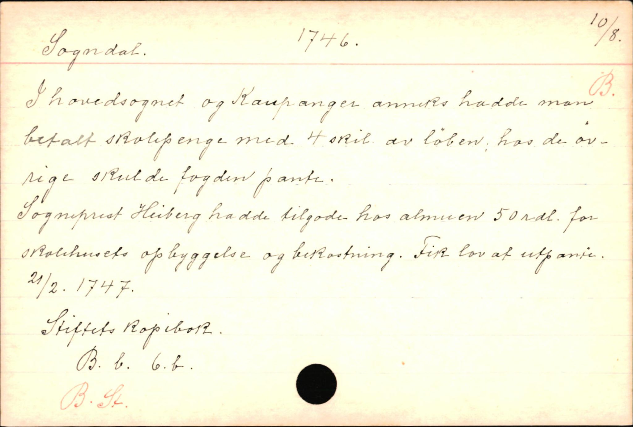 Haugen, Johannes - lærer, AV/SAB-SAB/PA-0036/01/L0001: Om klokkere og lærere, 1521-1904, s. 8724