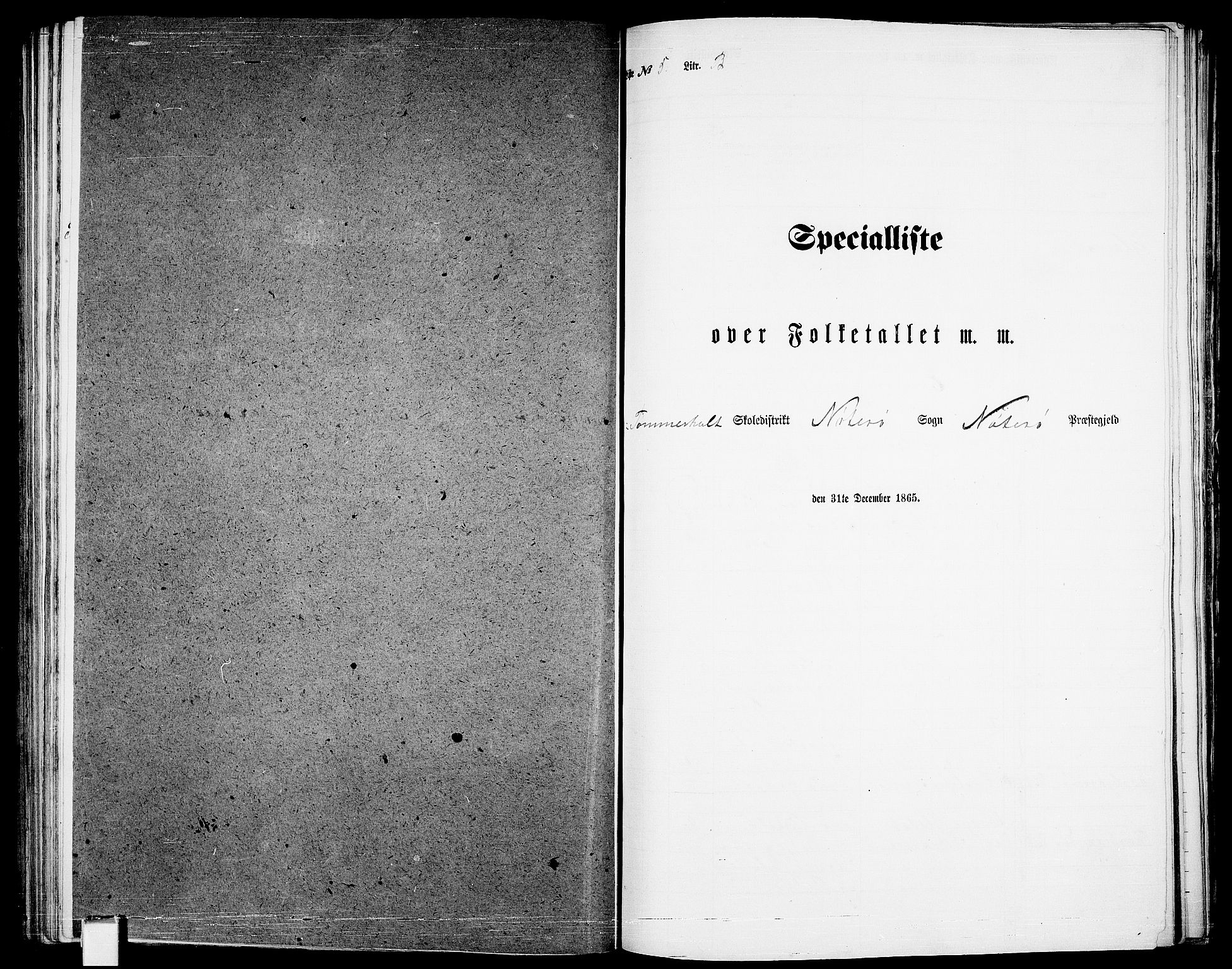 RA, Folketelling 1865 for 0722P Nøtterøy prestegjeld, 1865, s. 167