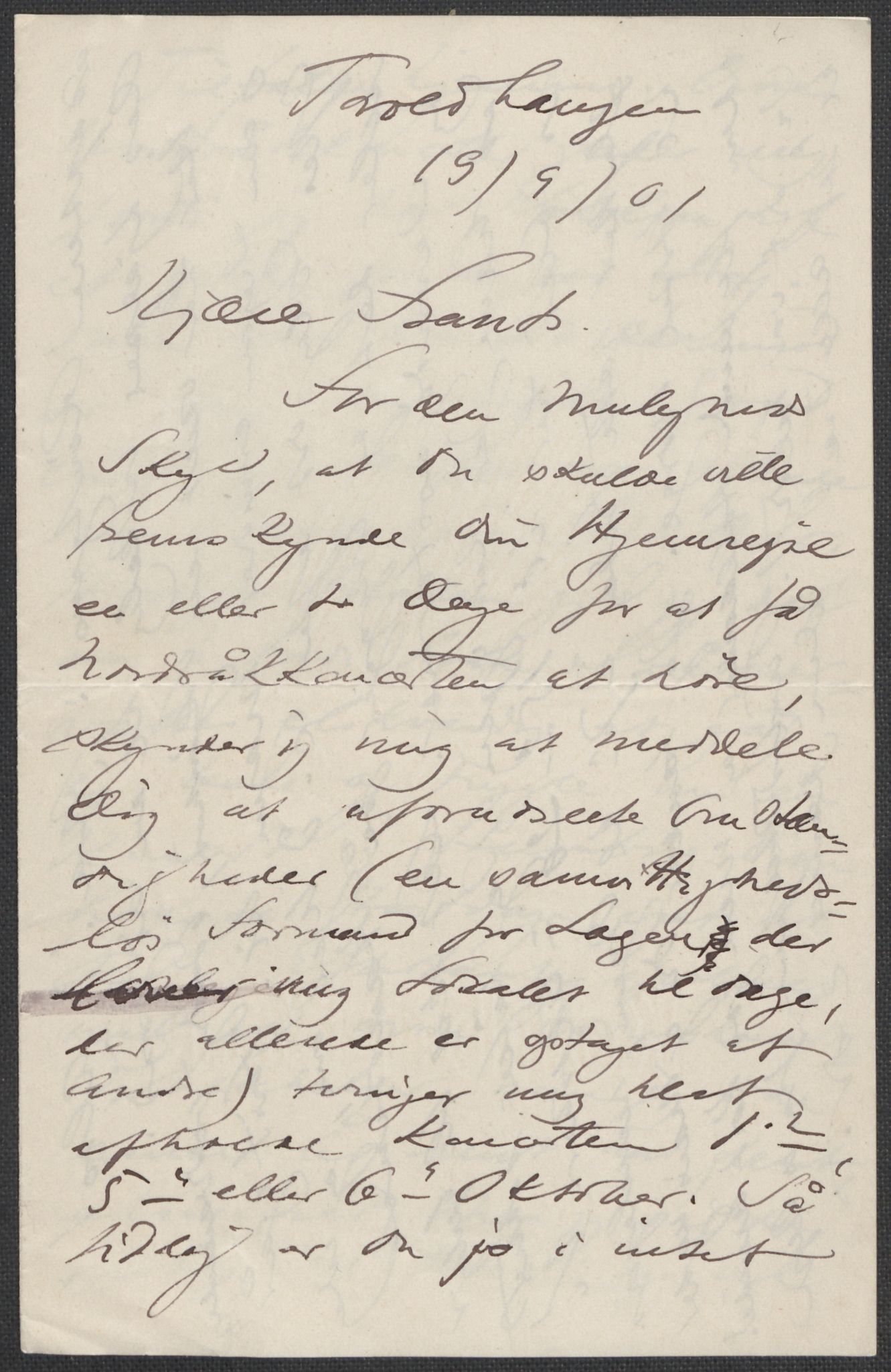 Beyer, Frants, RA/PA-0132/F/L0001: Brev fra Edvard Grieg til Frantz Beyer og "En del optegnelser som kan tjene til kommentar til brevene" av Marie Beyer, 1872-1907, s. 632