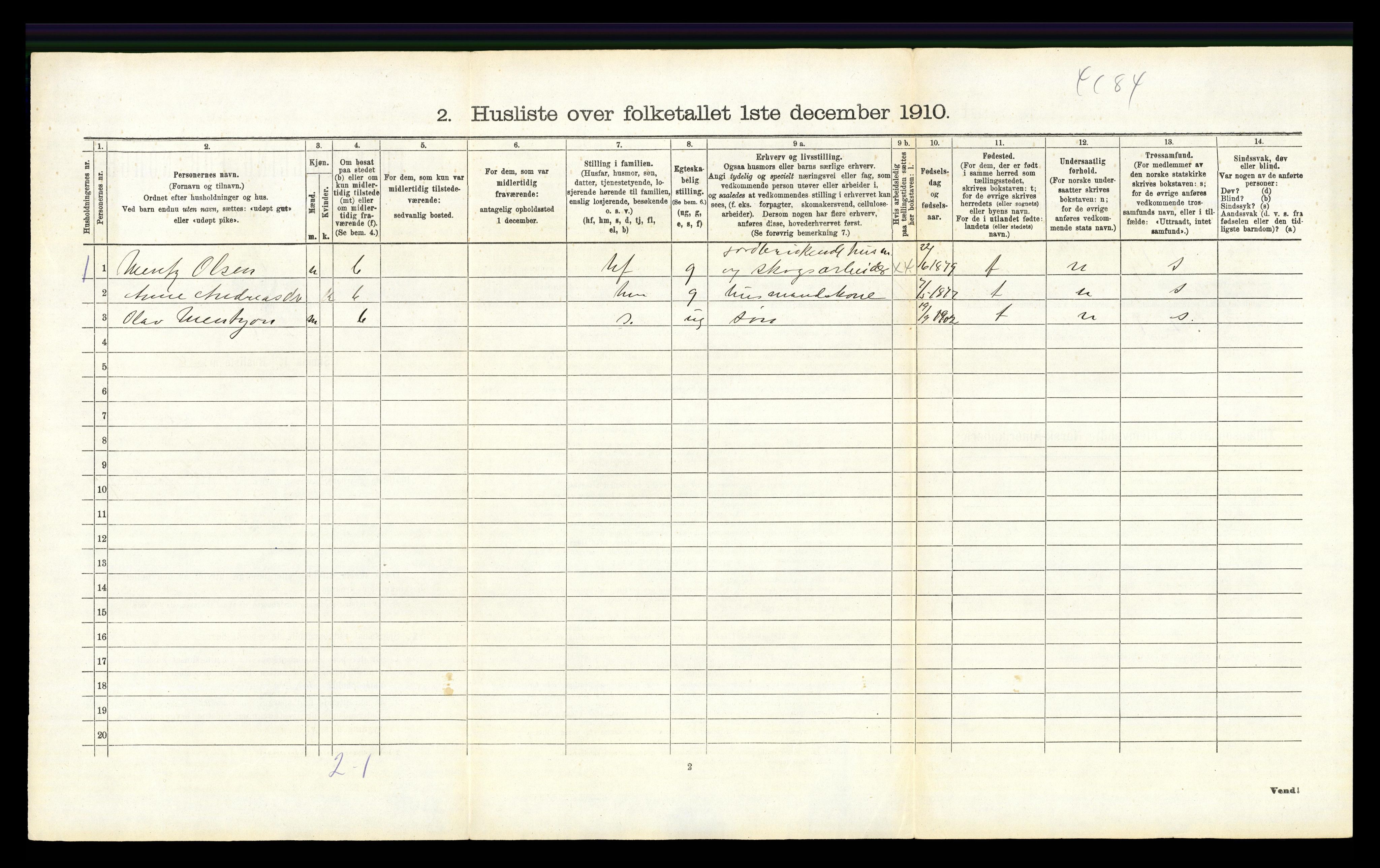 RA, Folketelling 1910 for 0423 Grue herred, 1910, s. 1512
