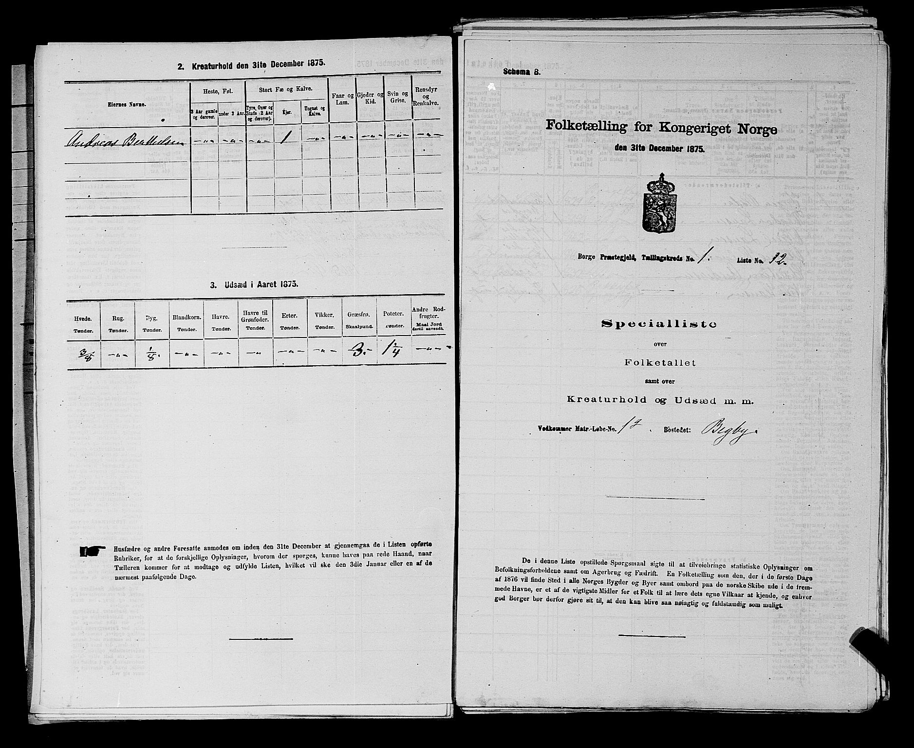 RA, Folketelling 1875 for 0113P Borge prestegjeld, 1875, s. 62