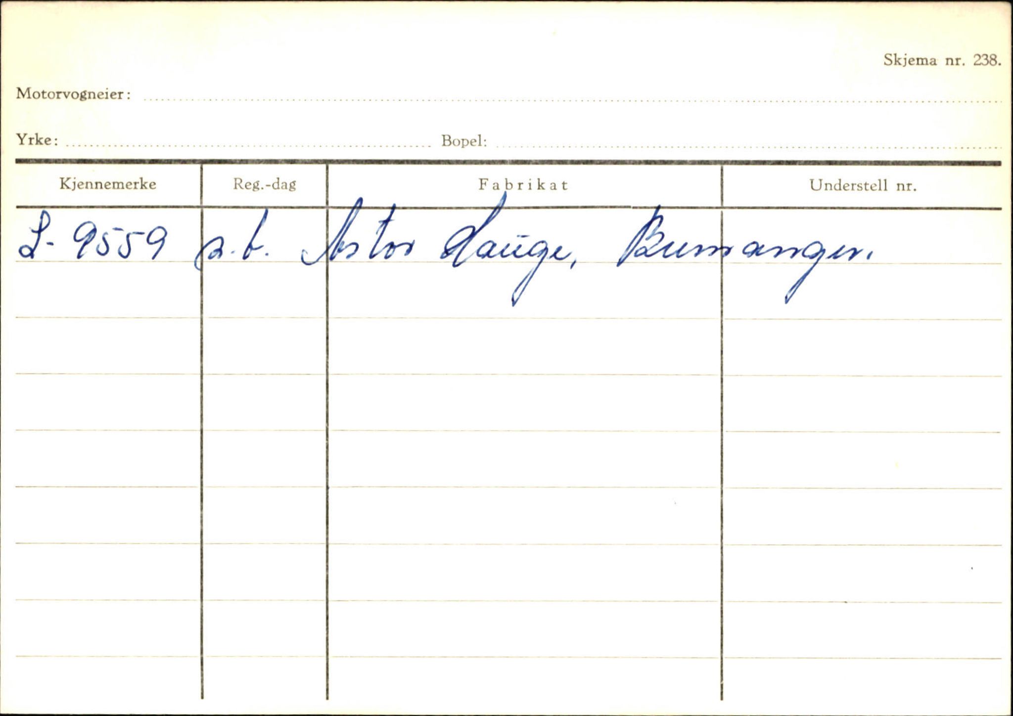 Statens vegvesen, Sogn og Fjordane vegkontor, AV/SAB-A-5301/4/F/L0133: Eigarregister Bremanger A-Å. Gaular A-H, 1945-1975, s. 130