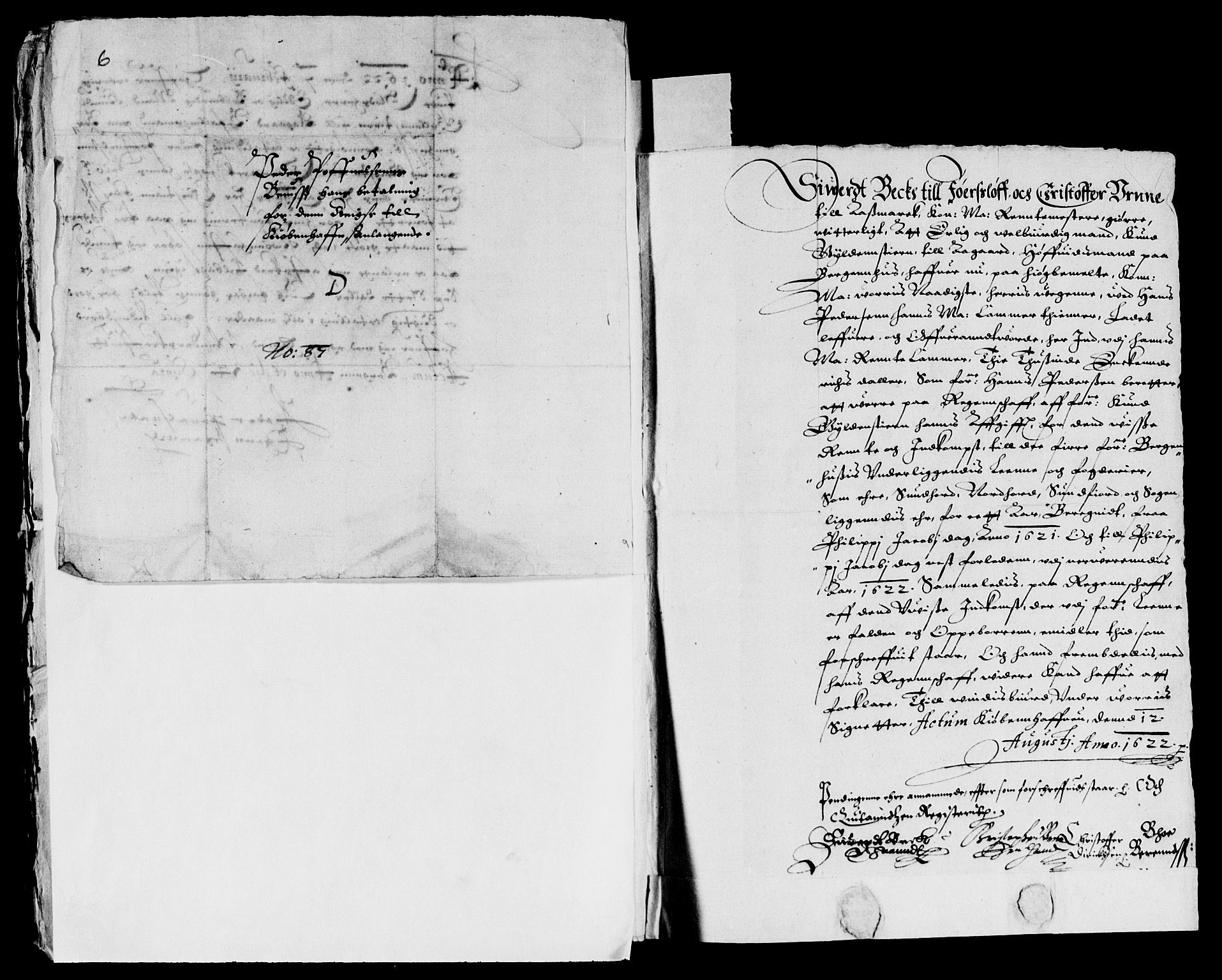 Rentekammeret inntil 1814, Reviderte regnskaper, Lensregnskaper, AV/RA-EA-5023/R/Rb/Rbt/L0033: Bergenhus len, 1621-1622