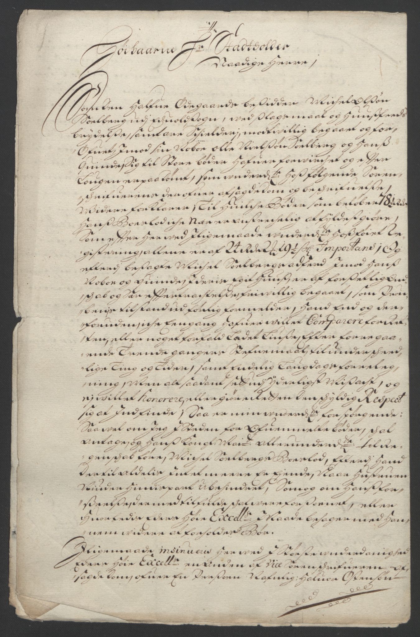 Rentekammeret inntil 1814, Reviderte regnskaper, Fogderegnskap, RA/EA-4092/R12/L0706: Fogderegnskap Øvre Romerike, 1694, s. 269