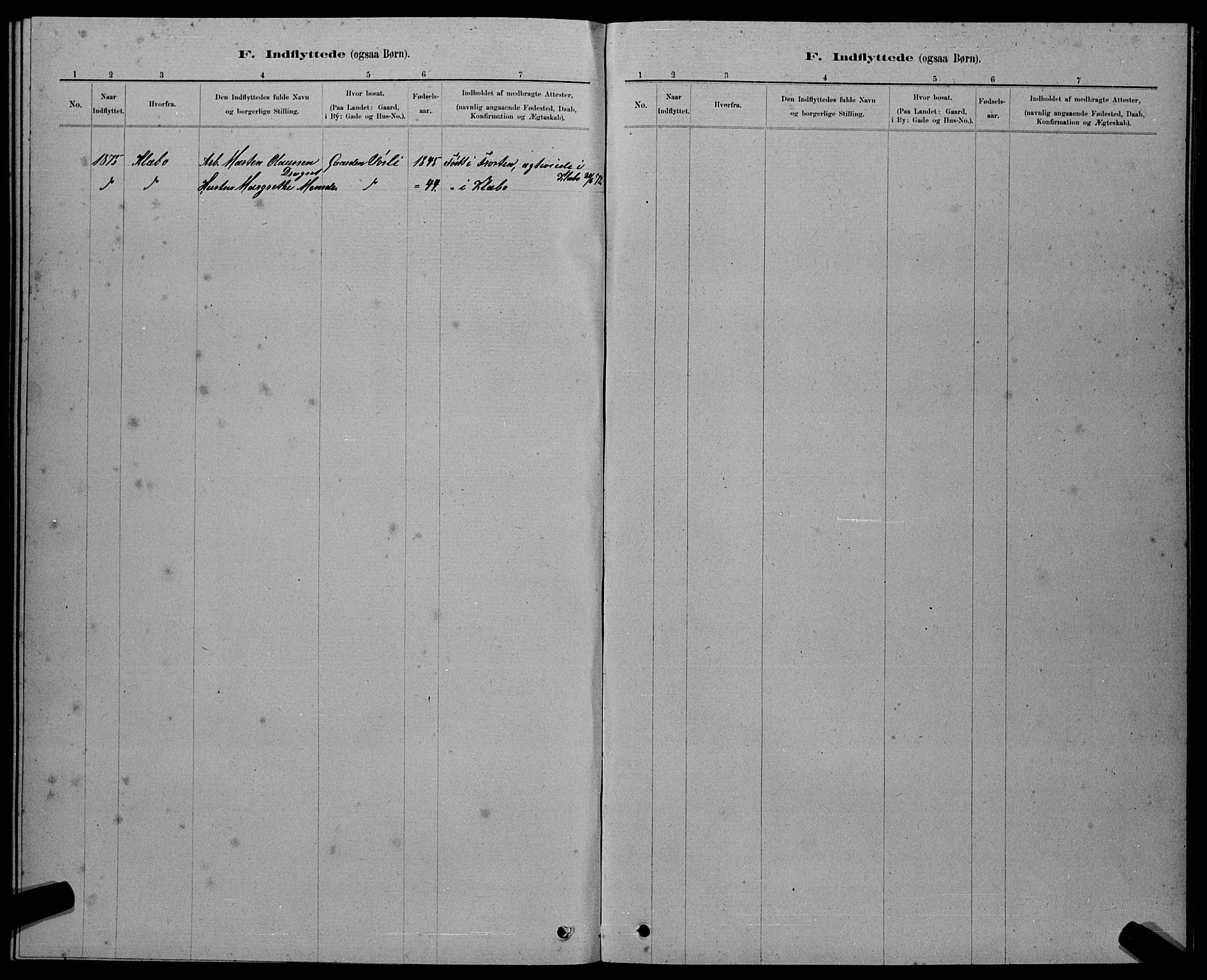Ministerialprotokoller, klokkerbøker og fødselsregistre - Sør-Trøndelag, SAT/A-1456/611/L0354: Klokkerbok nr. 611C02, 1881-1896