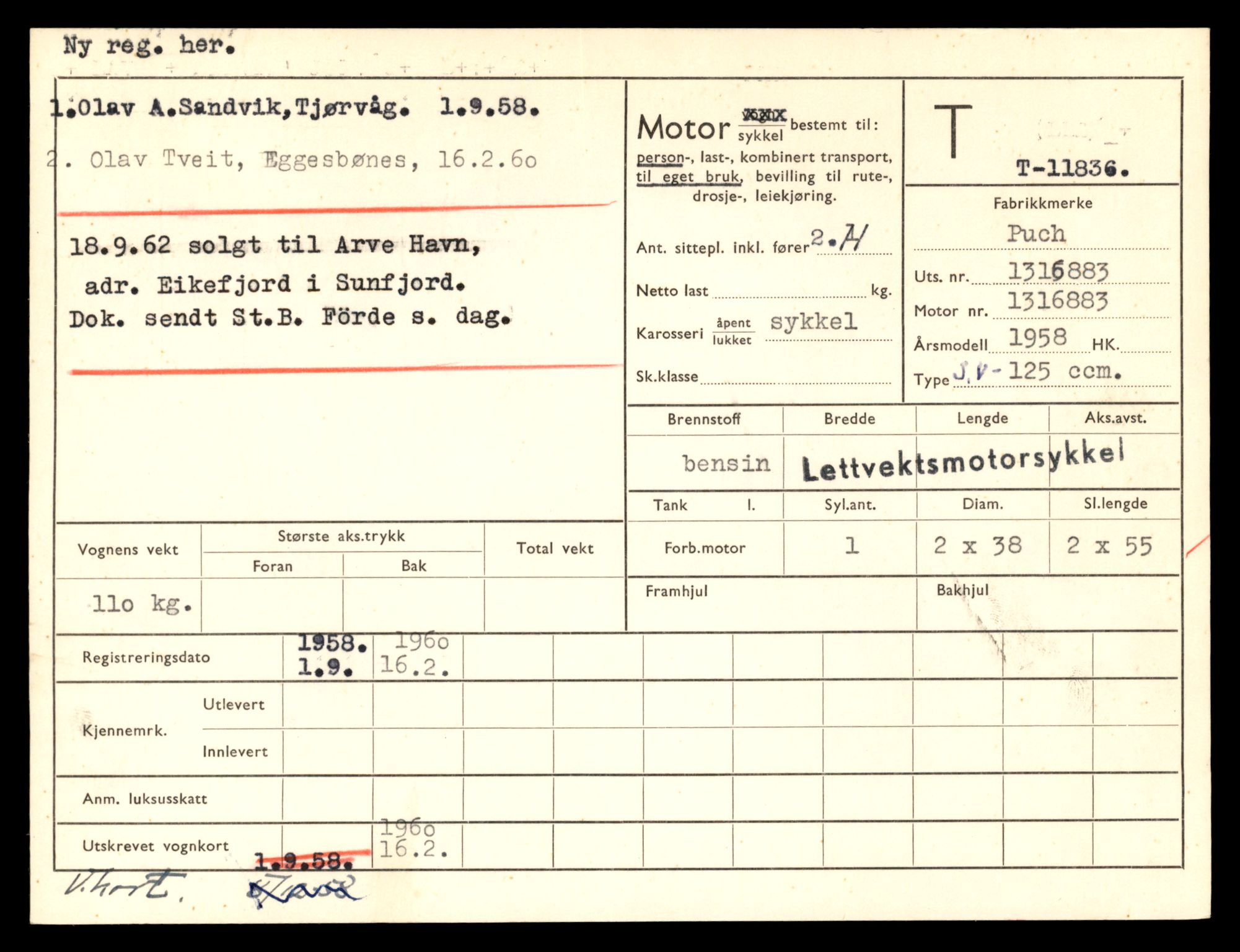 Møre og Romsdal vegkontor - Ålesund trafikkstasjon, AV/SAT-A-4099/F/Fe/L0031: Registreringskort for kjøretøy T 11800 - T 11996, 1927-1998, s. 701