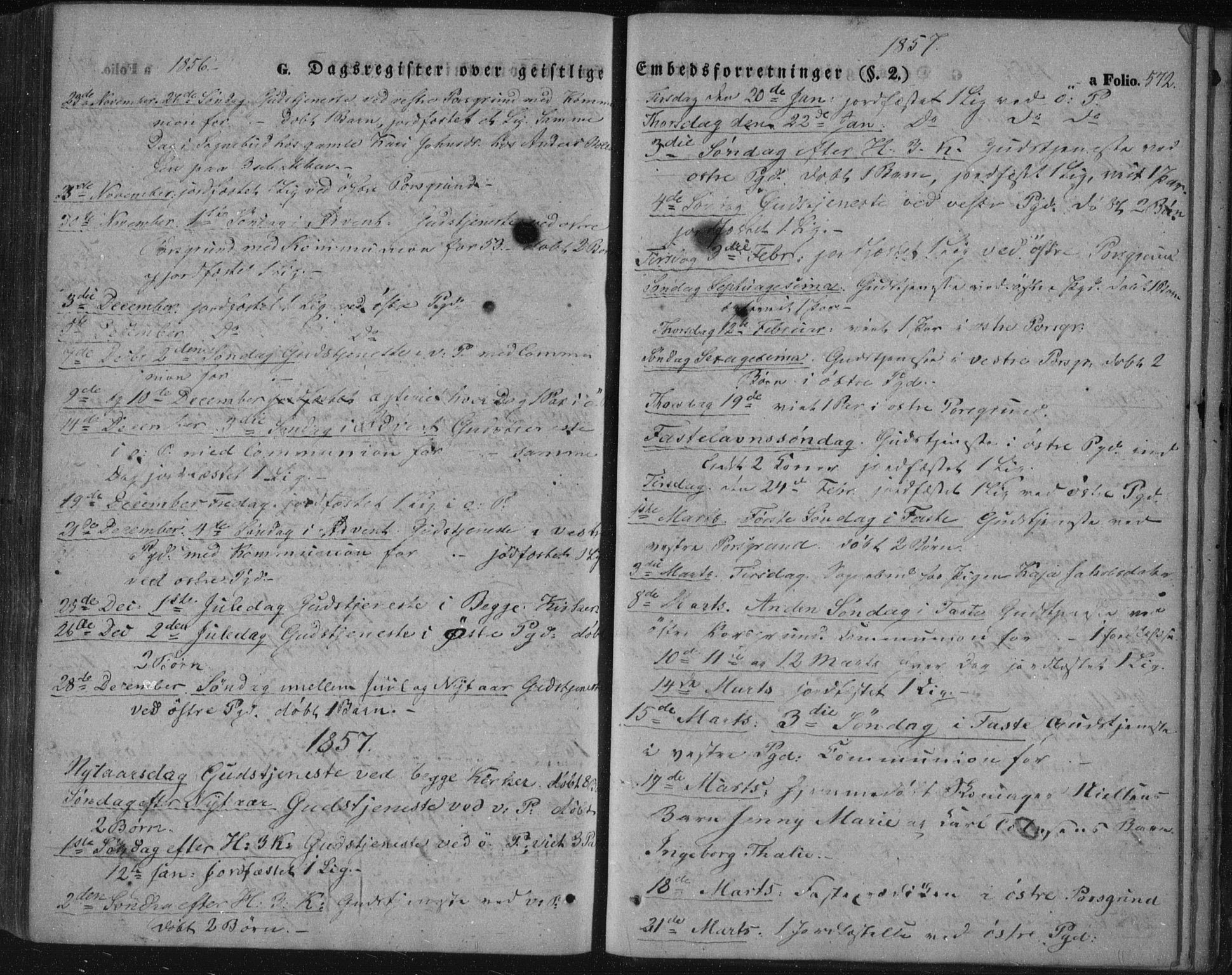 Porsgrunn kirkebøker , SAKO/A-104/F/Fa/L0006: Ministerialbok nr. 6, 1841-1857, s. 572