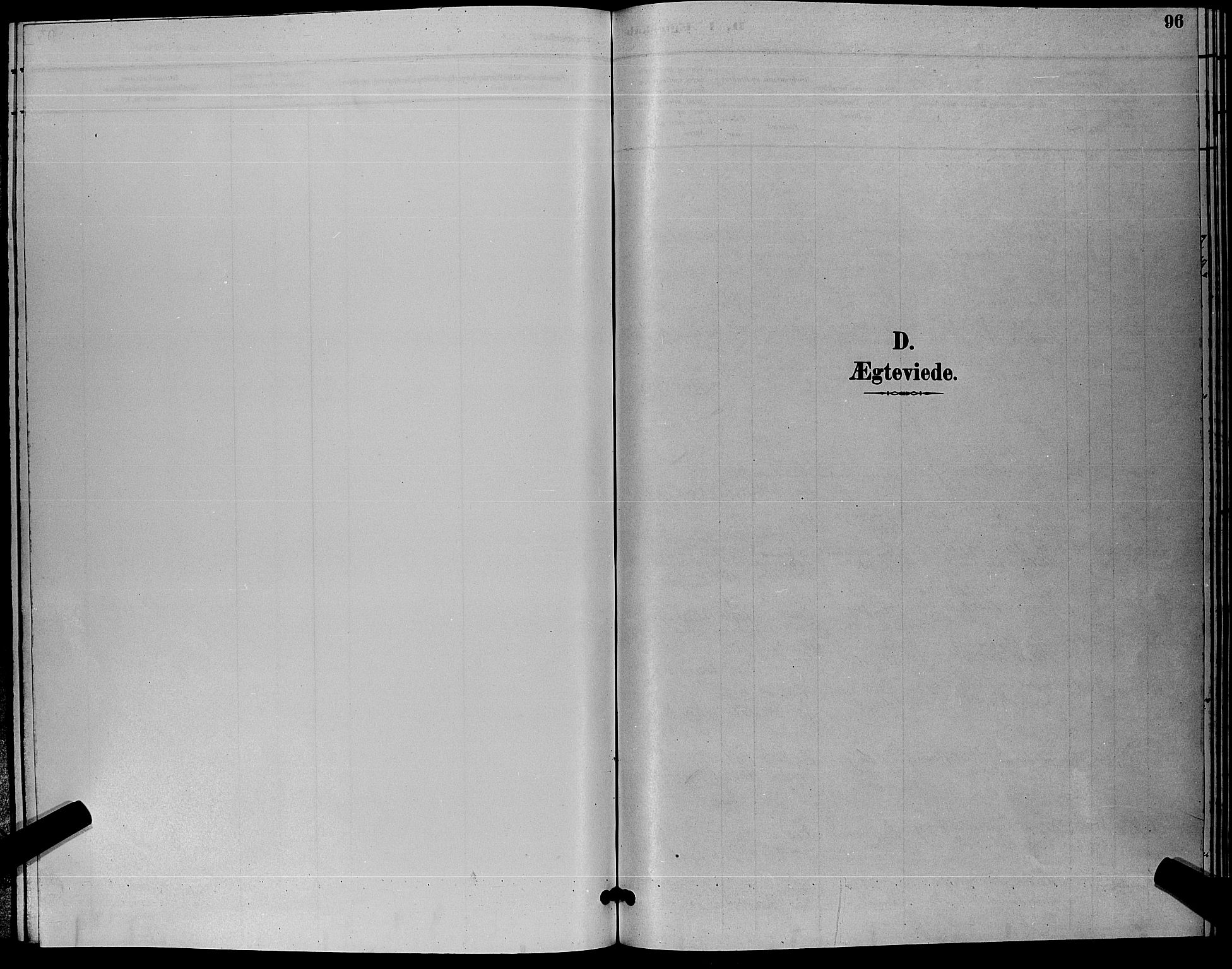 Flesberg kirkebøker, AV/SAKO-A-18/G/Ga/L0004: Klokkerbok nr. I 4 /1, 1890-1898, s. 96