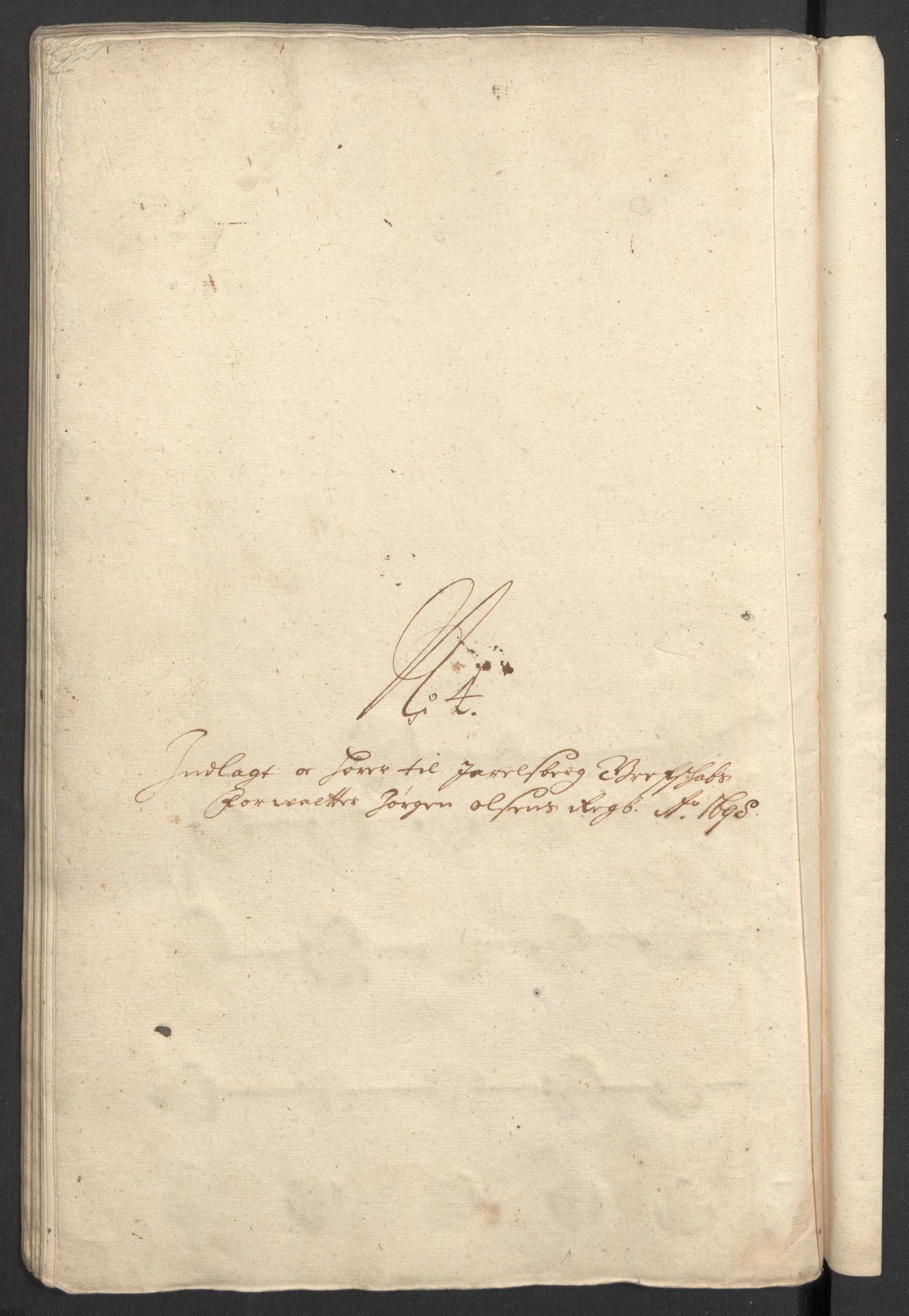 Rentekammeret inntil 1814, Reviderte regnskaper, Fogderegnskap, RA/EA-4092/R32/L1868: Fogderegnskap Jarlsberg grevskap, 1697-1699, s. 228