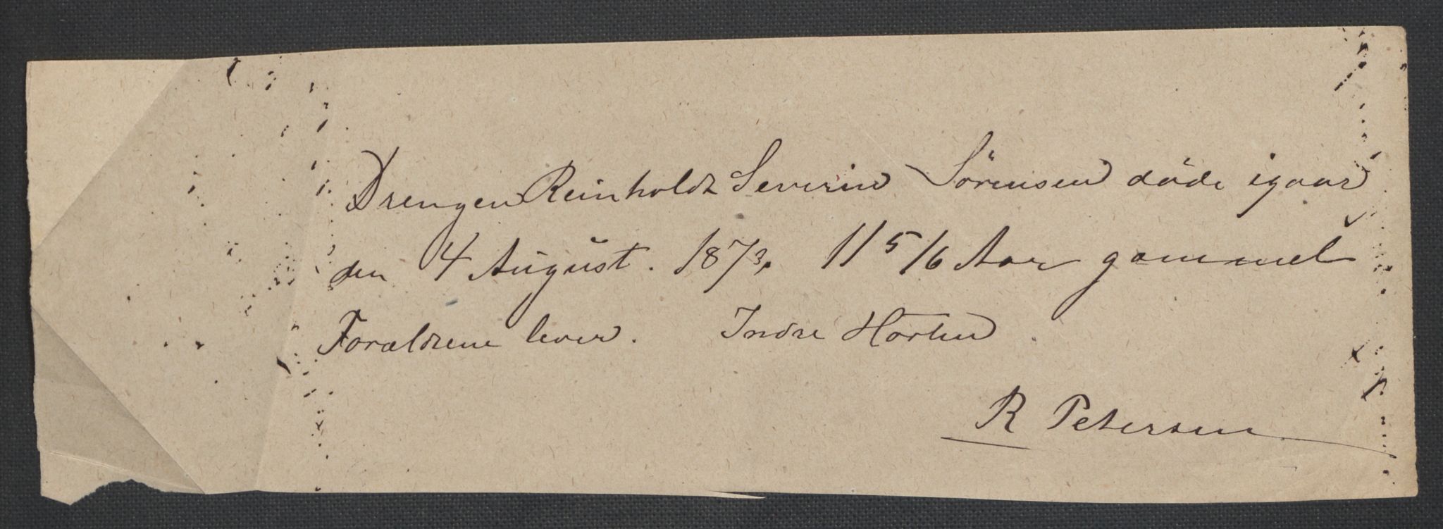 Borre lensmannskontor, AV/SAKO-A-533/H/Ha/L0001A: Dødsfallsprotokoll, 1850-1875