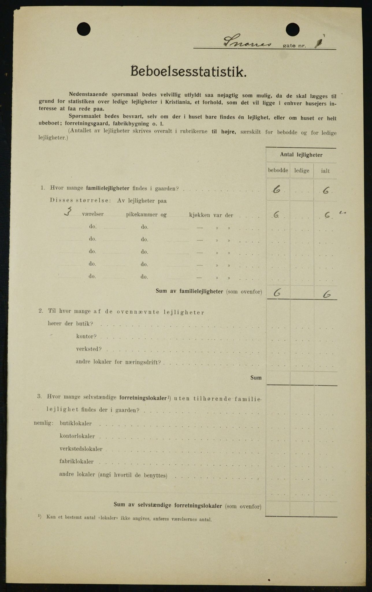 OBA, Kommunal folketelling 1.2.1909 for Kristiania kjøpstad, 1909, s. 88957