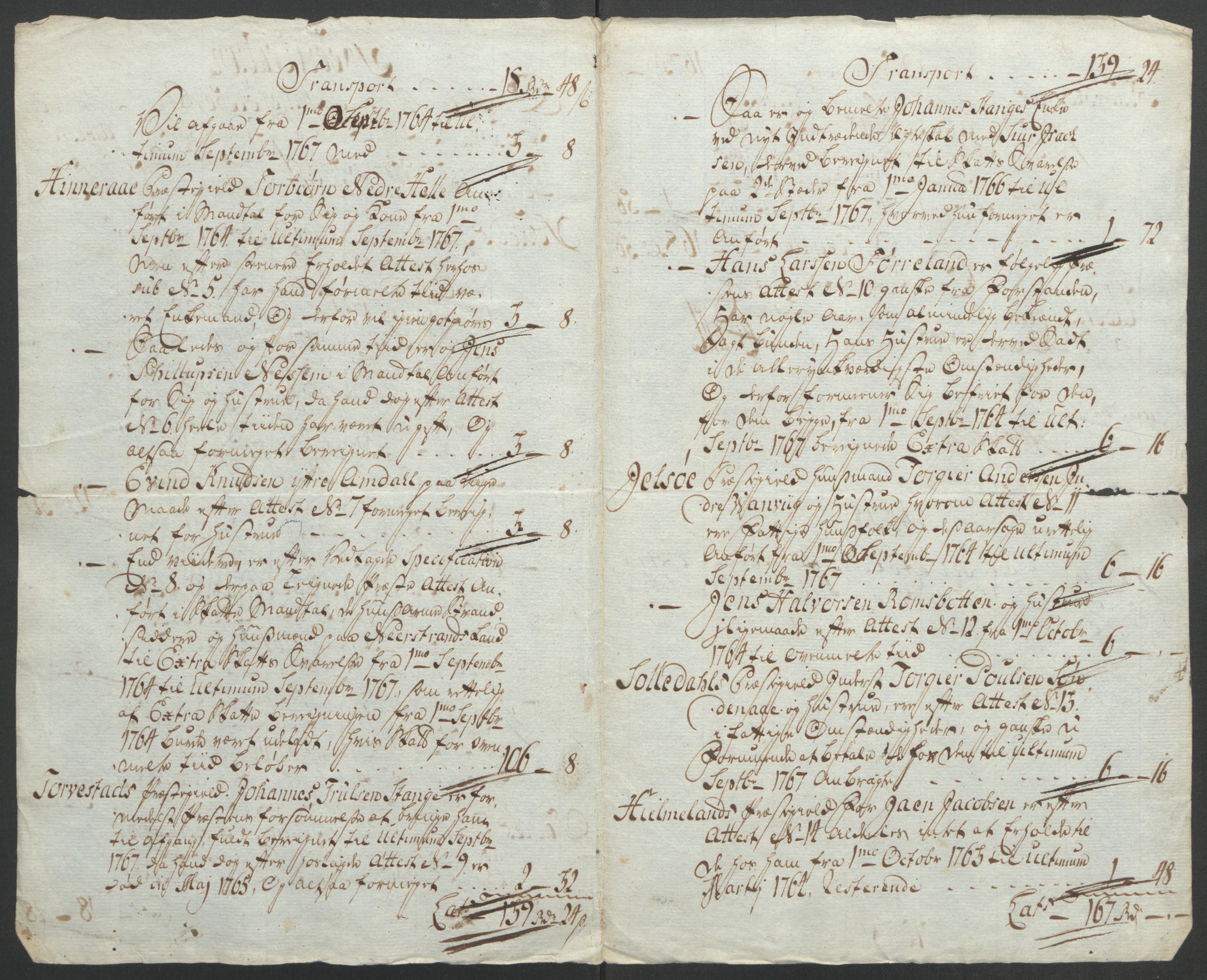 Rentekammeret inntil 1814, Reviderte regnskaper, Fogderegnskap, RA/EA-4092/R47/L2972: Ekstraskatten Ryfylke, 1762-1780, s. 157