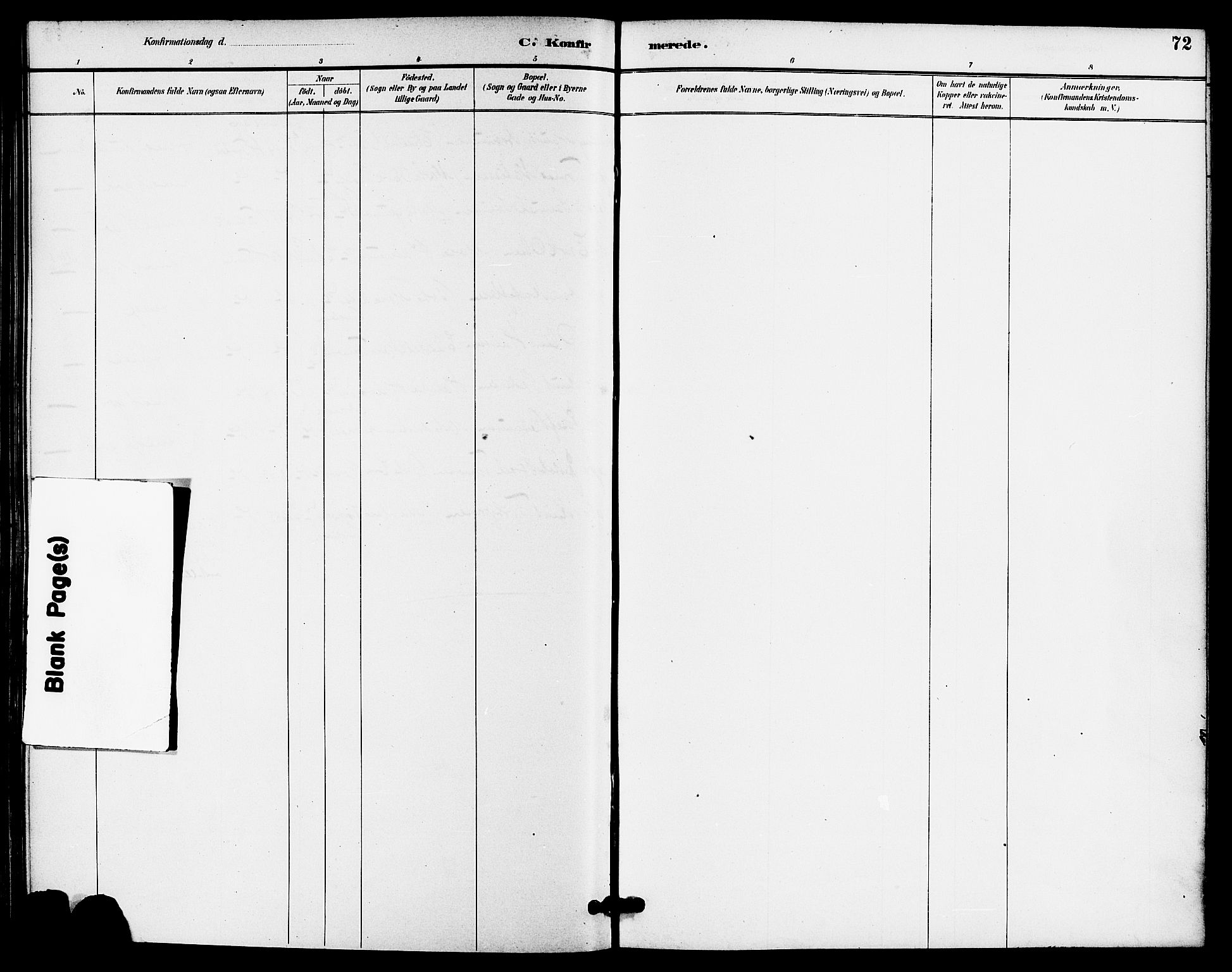 Høgsfjord sokneprestkontor, SAST/A-101624/H/Ha/Haa/L0005: Ministerialbok nr. A 5, 1885-1897, s. 72
