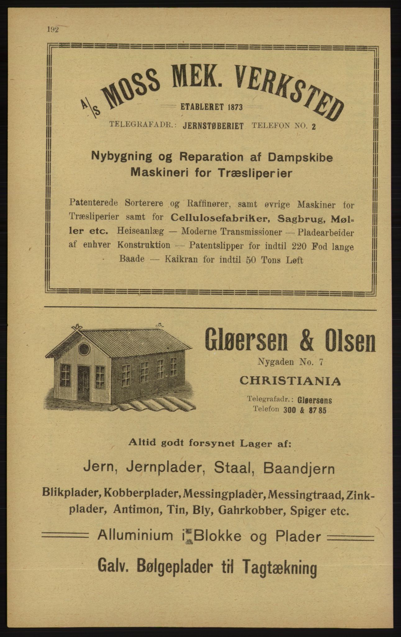 Kristiania/Oslo adressebok, PUBL/-, 1913, s. 202
