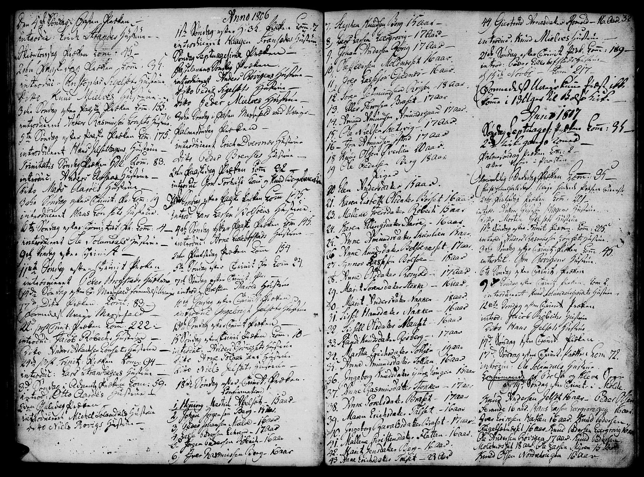 Ministerialprotokoller, klokkerbøker og fødselsregistre - Møre og Romsdal, AV/SAT-A-1454/555/L0649: Ministerialbok nr. 555A02 /1, 1795-1821, s. 32
