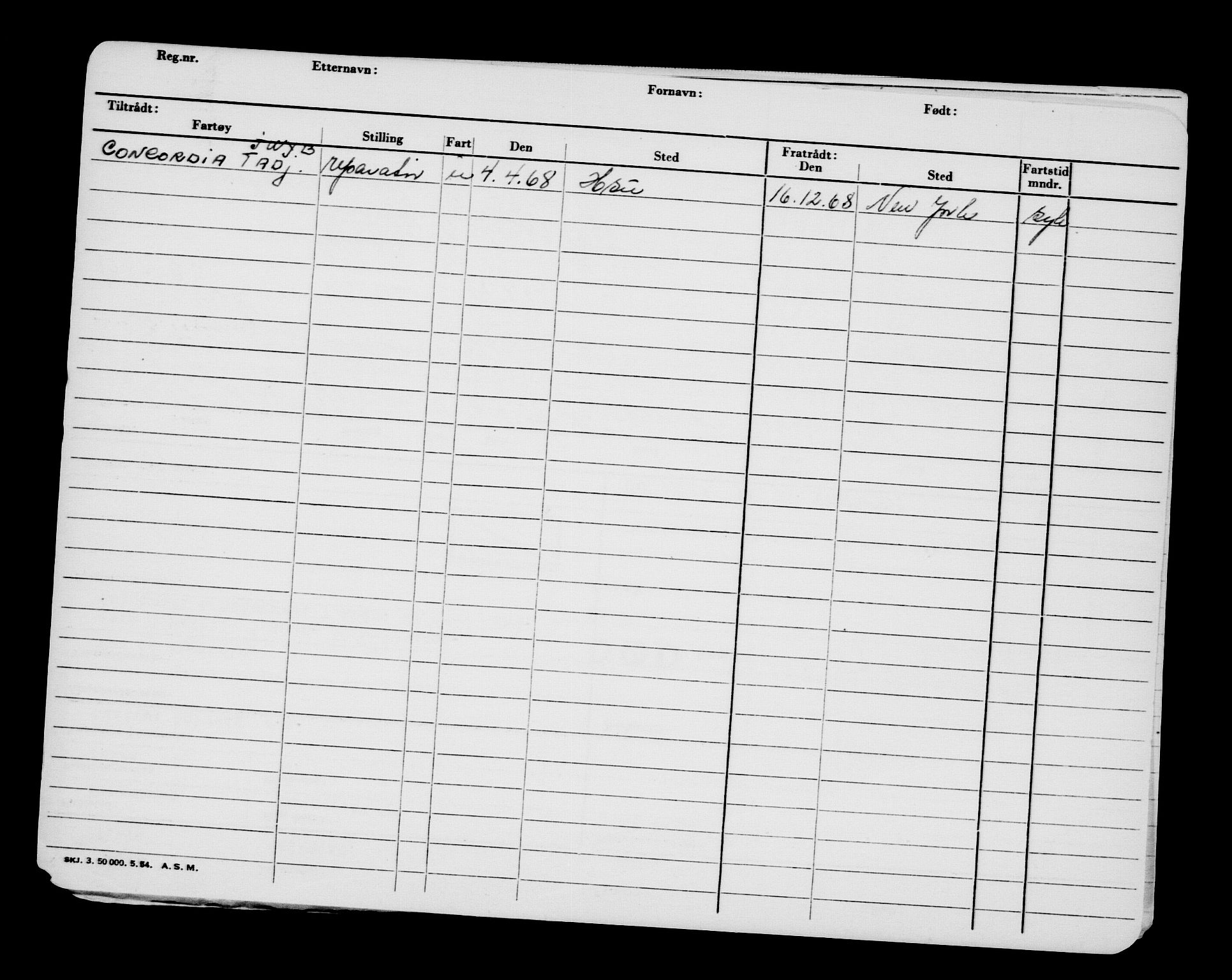 Direktoratet for sjømenn, AV/RA-S-3545/G/Gb/L0170: Hovedkort, 1919, s. 537