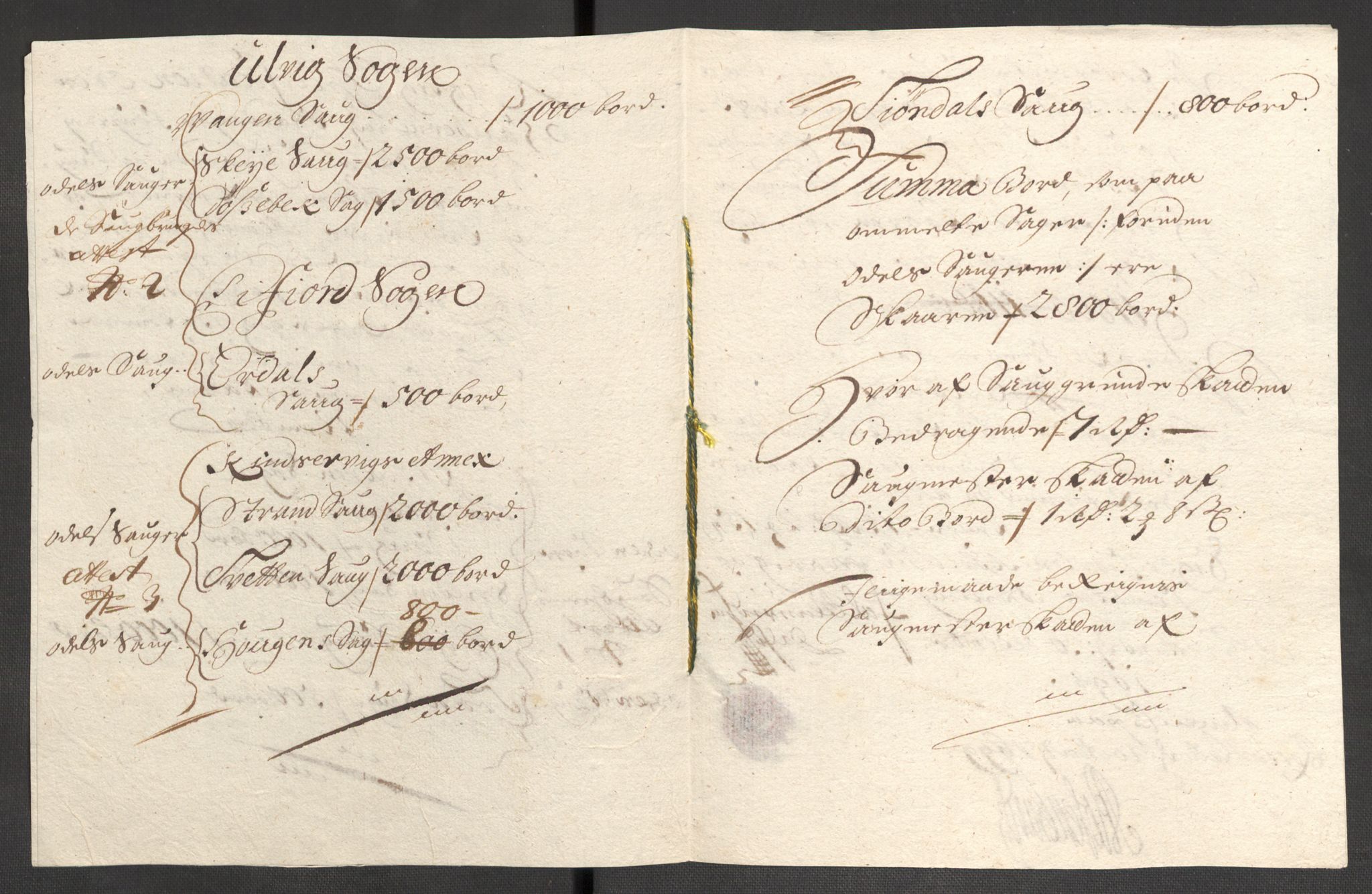 Rentekammeret inntil 1814, Reviderte regnskaper, Fogderegnskap, AV/RA-EA-4092/R48/L2977: Fogderegnskap Sunnhordland og Hardanger, 1697-1698, s. 438