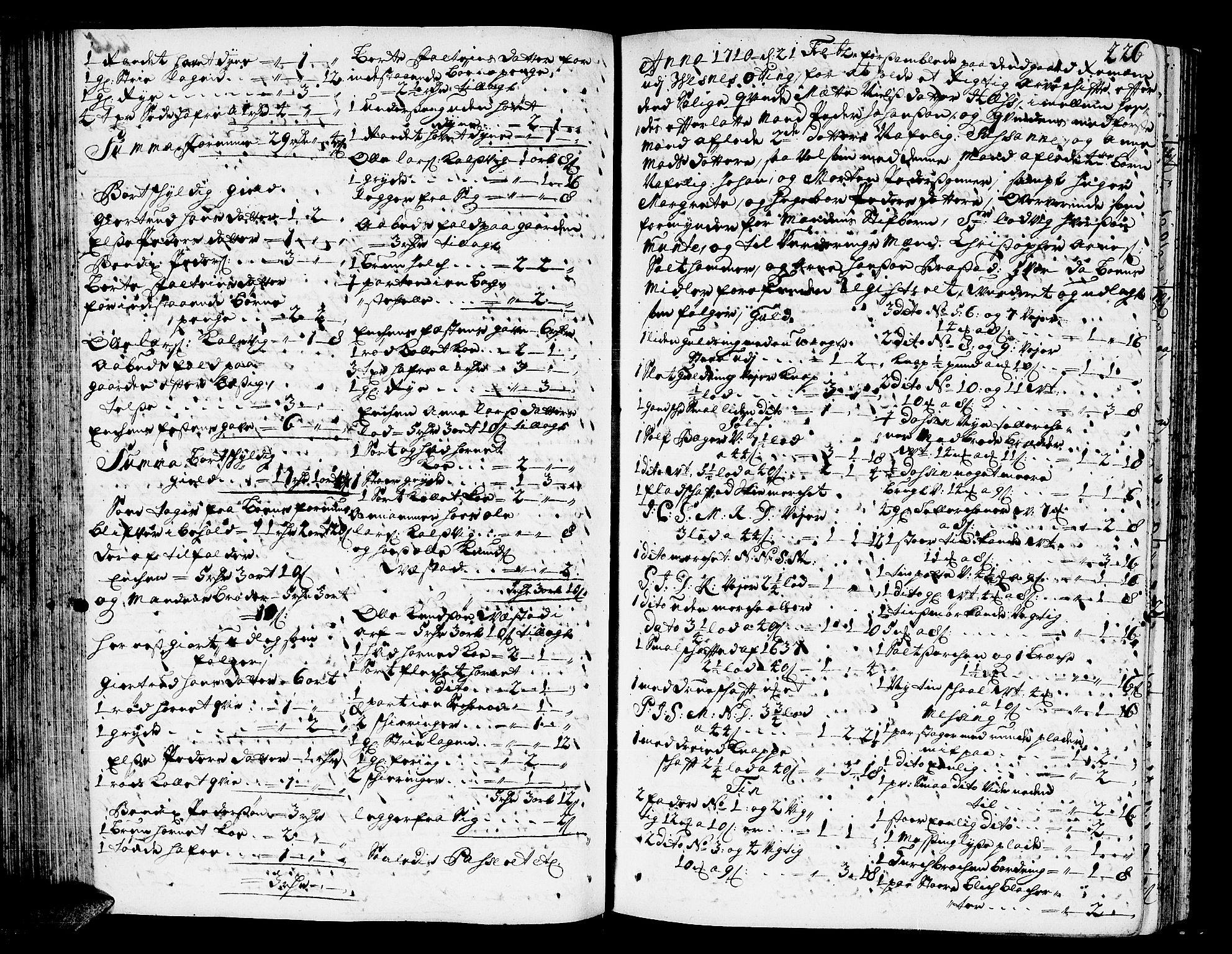 Romsdal sorenskriveri, AV/SAT-A-4149/1/3/3A/L0005: Skifteprotokoll, 1707-1711, s. 225b-226a