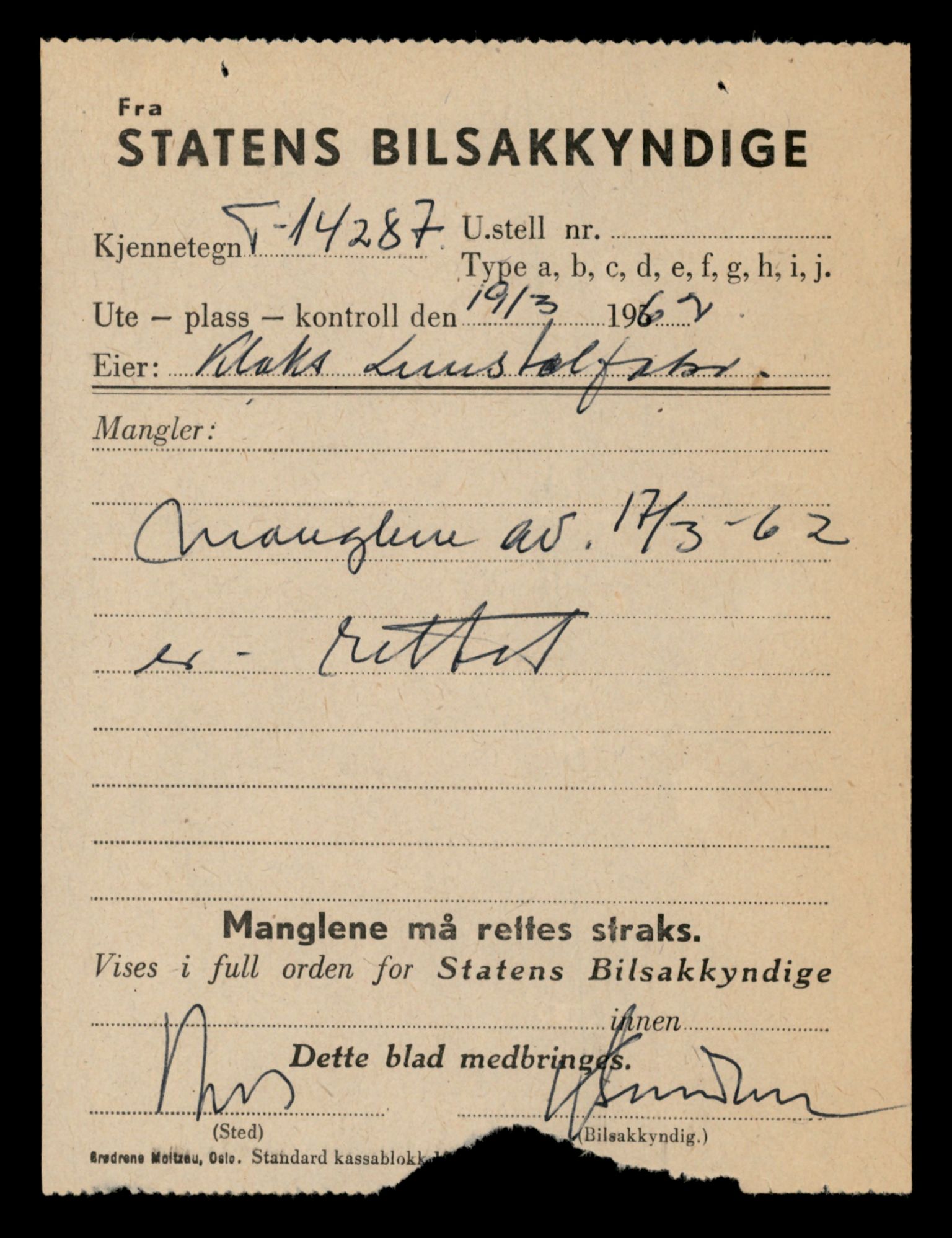 Møre og Romsdal vegkontor - Ålesund trafikkstasjon, AV/SAT-A-4099/F/Fe/L0044: Registreringskort for kjøretøy T 14205 - T 14319, 1927-1998, s. 2407