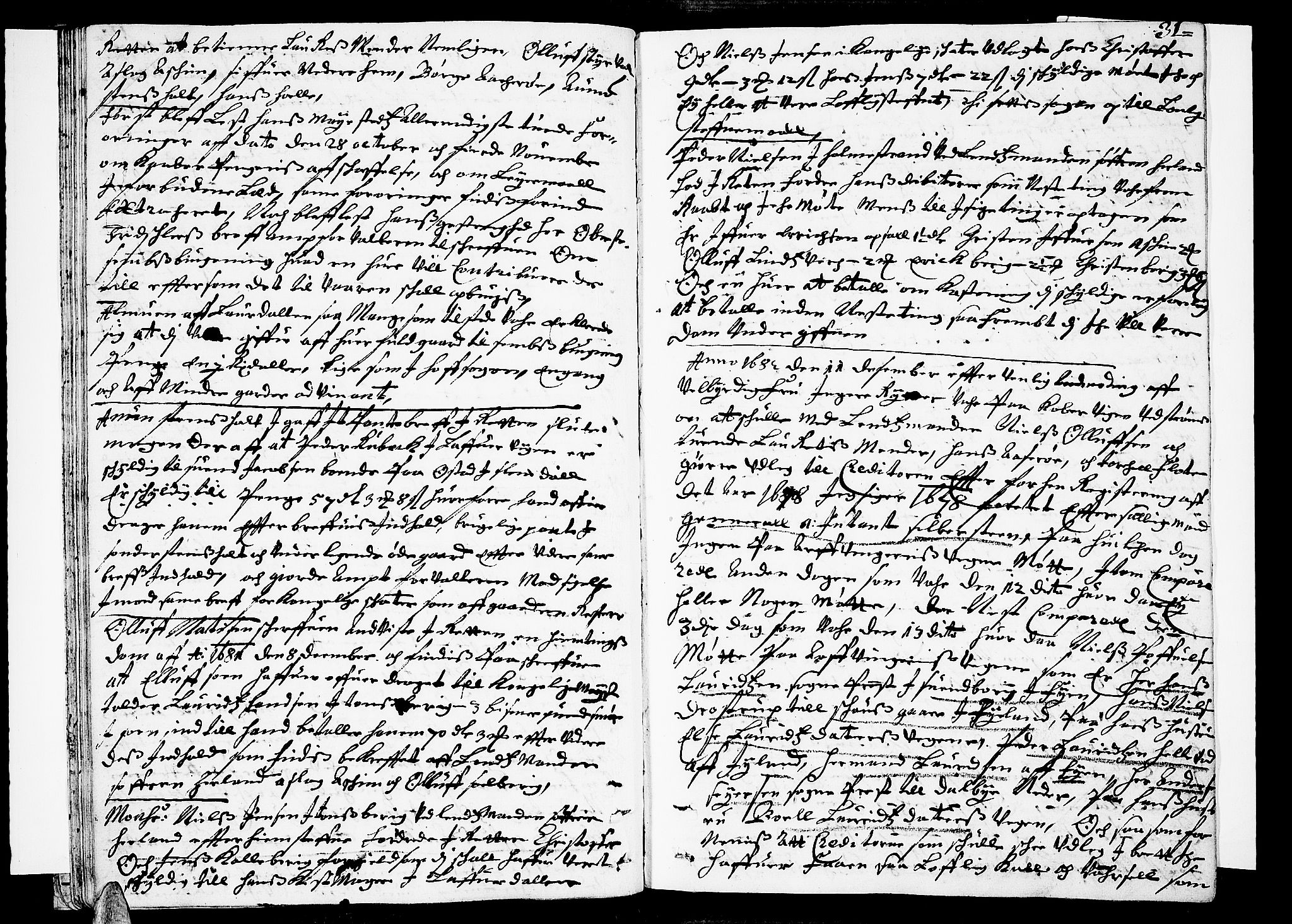 Nordre Jarlsberg sorenskriveri, AV/SAKO-A-80/F/Fa/Faa/L0001: Tingbok, 1682-1683, s. 31