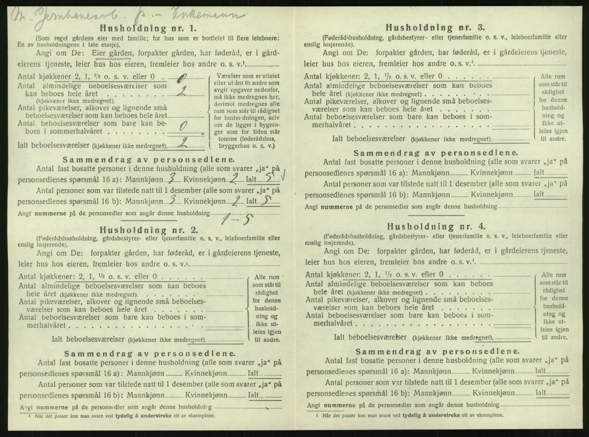 SAT, Folketelling 1920 for 1833 Mo herred, 1920, s. 169