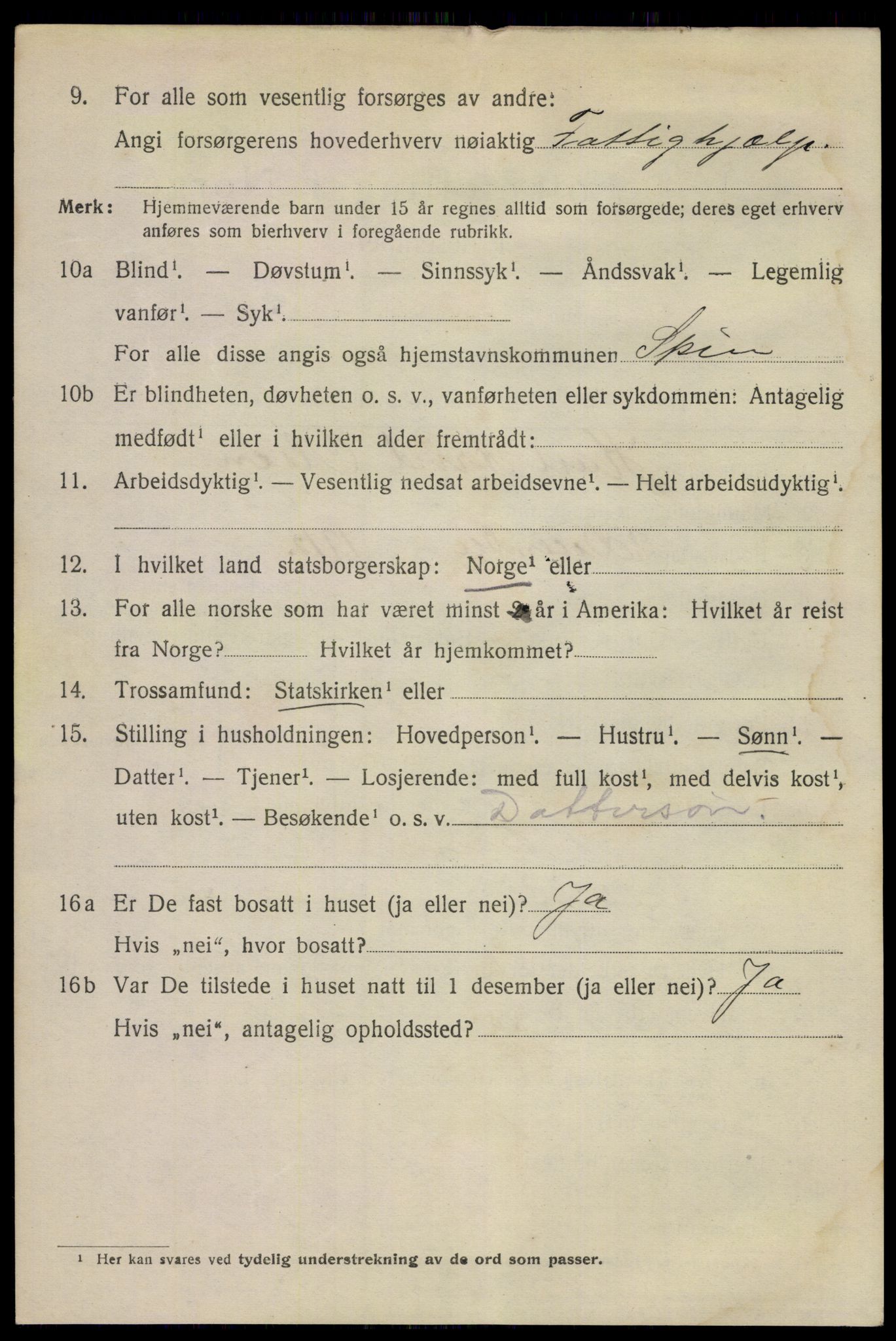SAKO, Folketelling 1920 for 0806 Skien kjøpstad, 1920, s. 21791