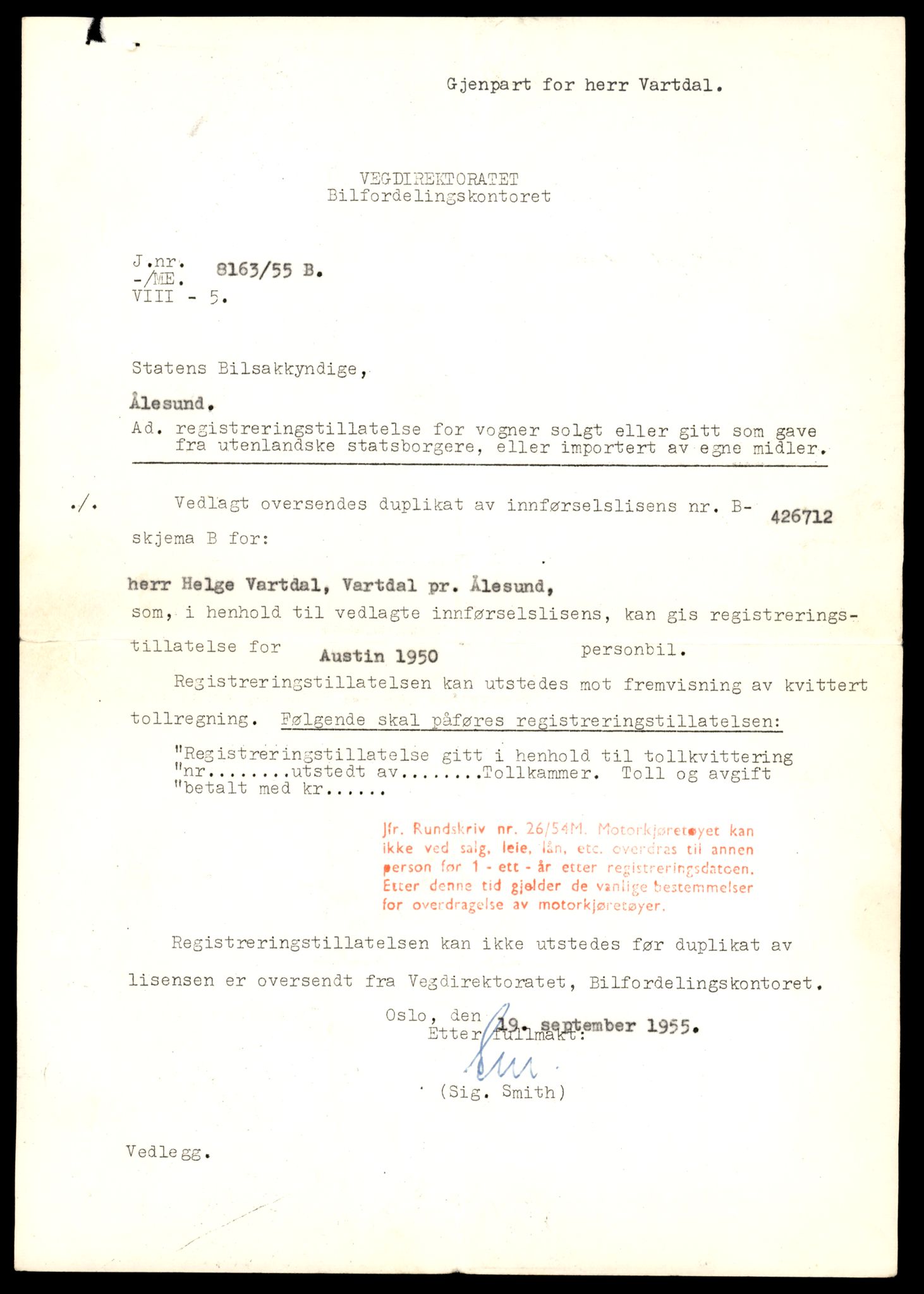 Møre og Romsdal vegkontor - Ålesund trafikkstasjon, AV/SAT-A-4099/F/Fe/L0049: Registreringskort for kjøretøy T 14864 - T 18613, 1927-1998, s. 1879