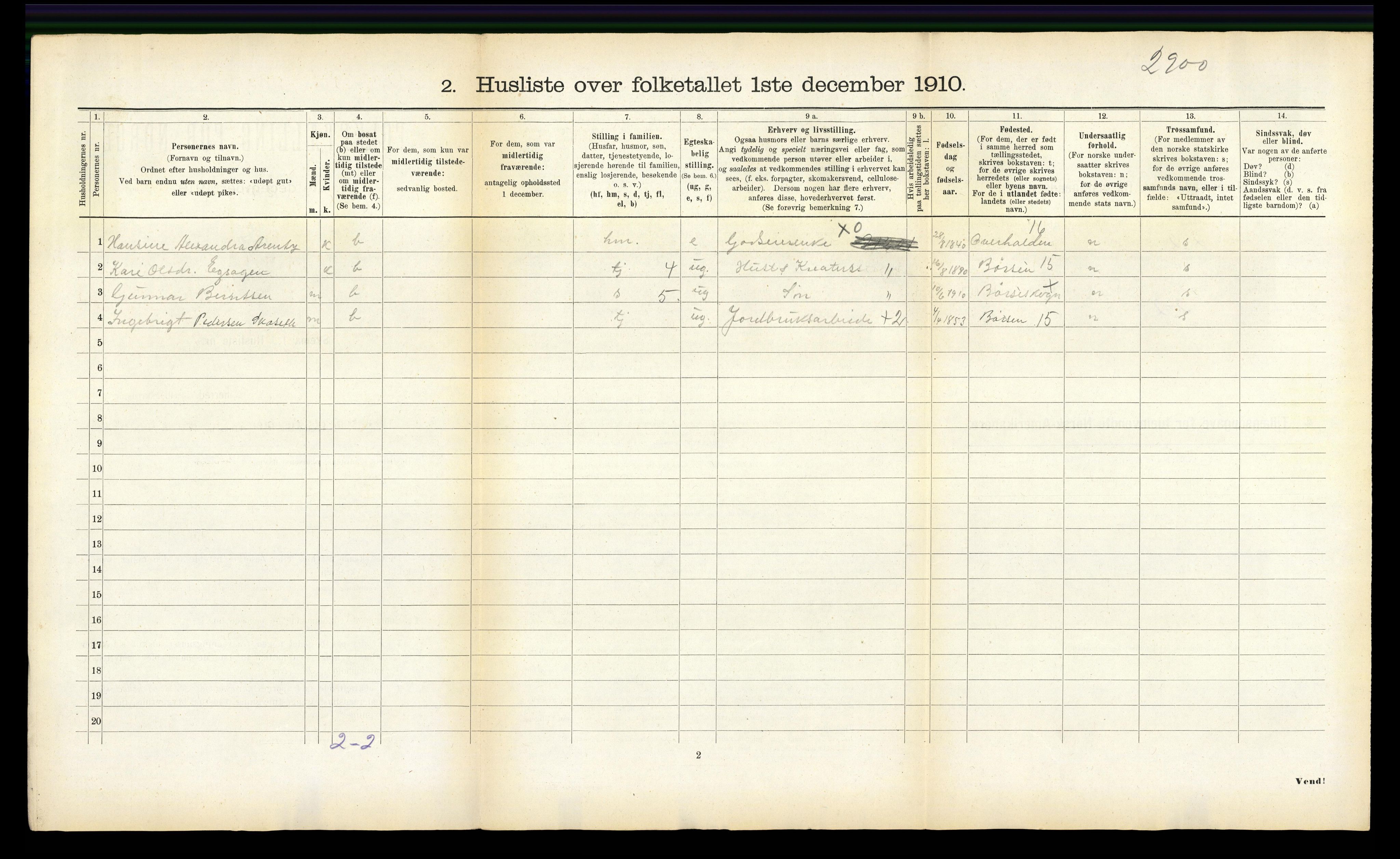 RA, Folketelling 1910 for 1657 Børseskogn herred, 1910, s. 28