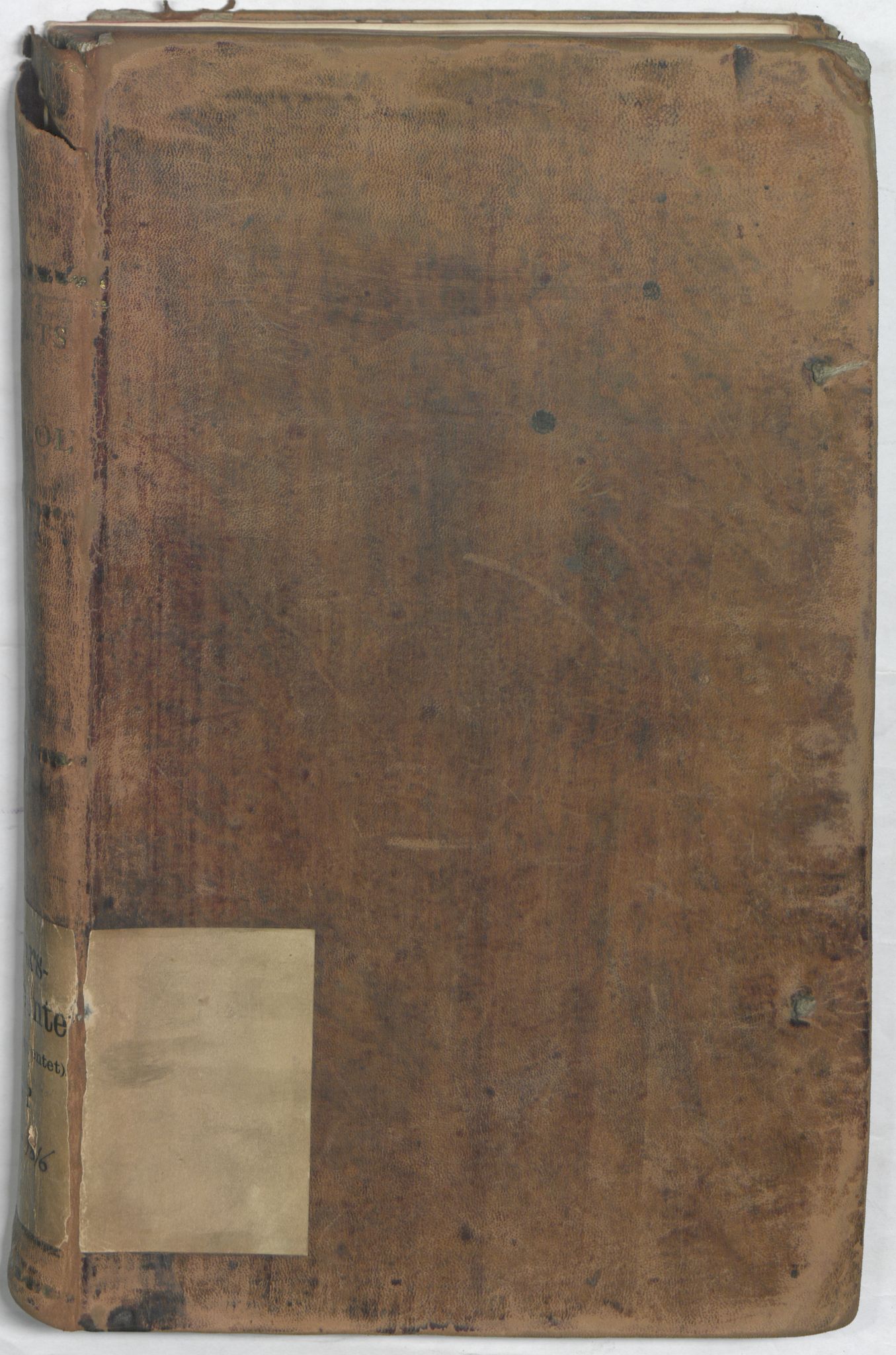 Marinedepartementet/ Marine- og postdepartementet, RA/RAFA-3792/C/L0003: 7de Departements Journal, 1815-1816