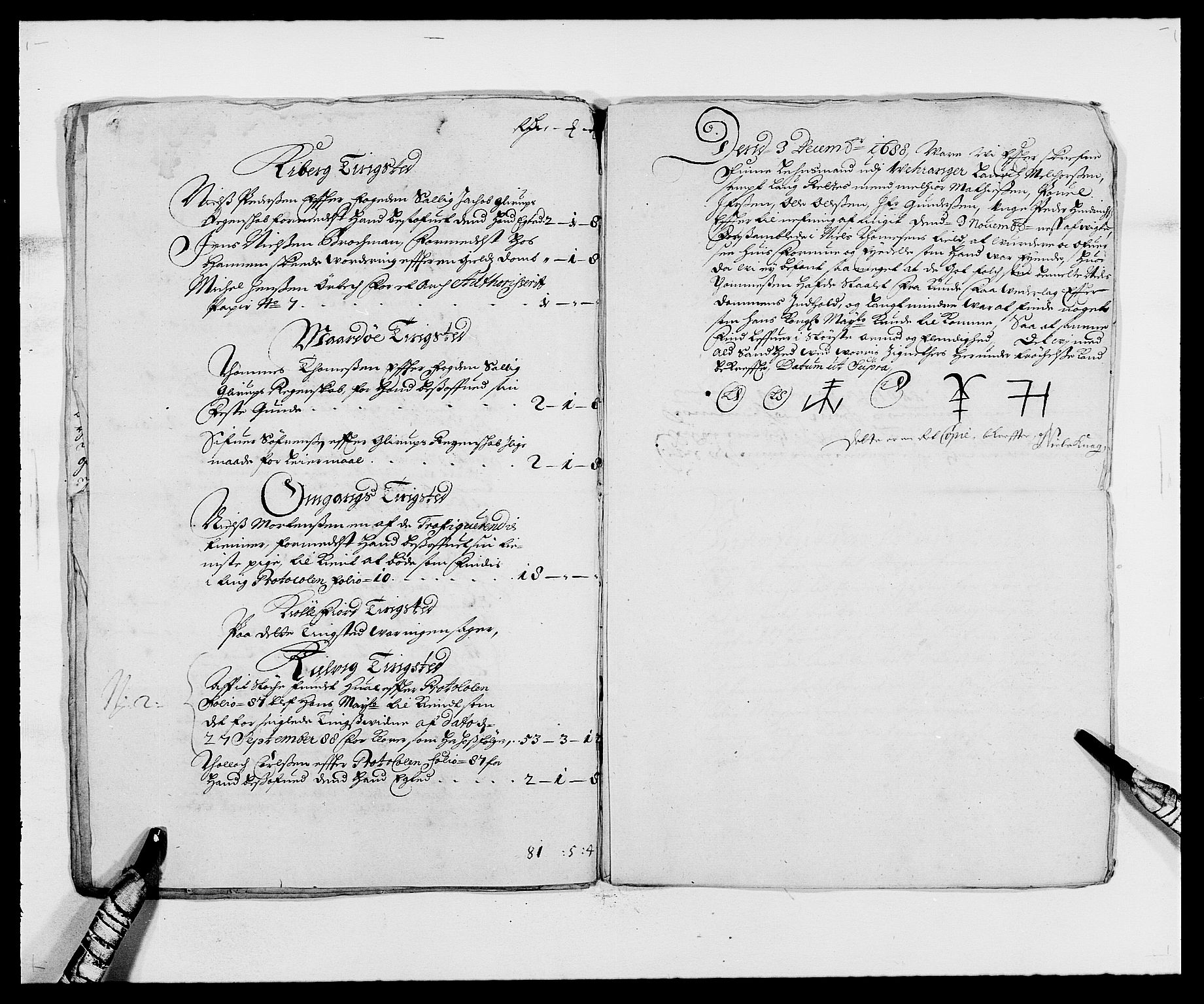Rentekammeret inntil 1814, Reviderte regnskaper, Fogderegnskap, AV/RA-EA-4092/R69/L4850: Fogderegnskap Finnmark/Vardøhus, 1680-1690, s. 107