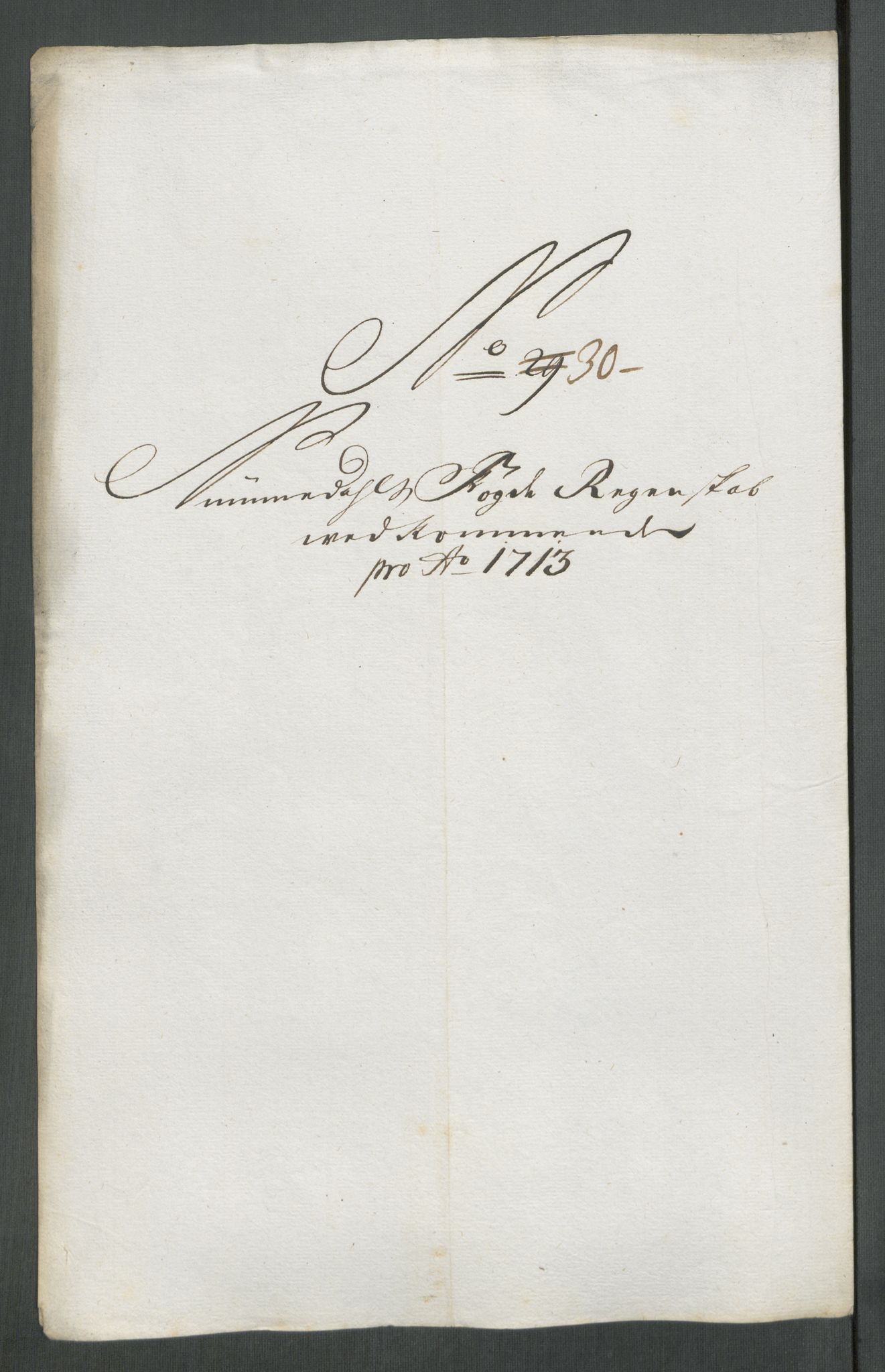 Rentekammeret inntil 1814, Reviderte regnskaper, Fogderegnskap, AV/RA-EA-4092/R64/L4434: Fogderegnskap Namdal, 1713, s. 211