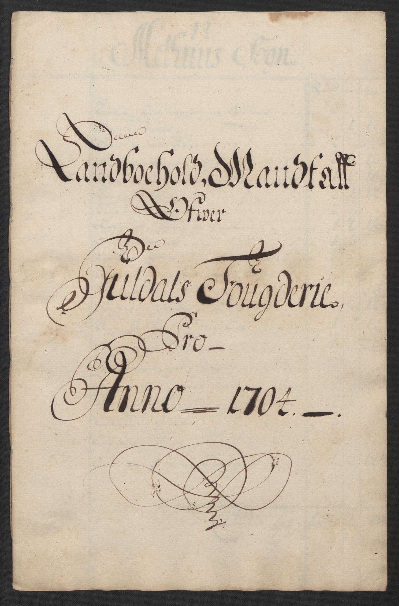 Rentekammeret inntil 1814, Reviderte regnskaper, Fogderegnskap, AV/RA-EA-4092/R60/L3954: Fogderegnskap Orkdal og Gauldal, 1704, s. 367