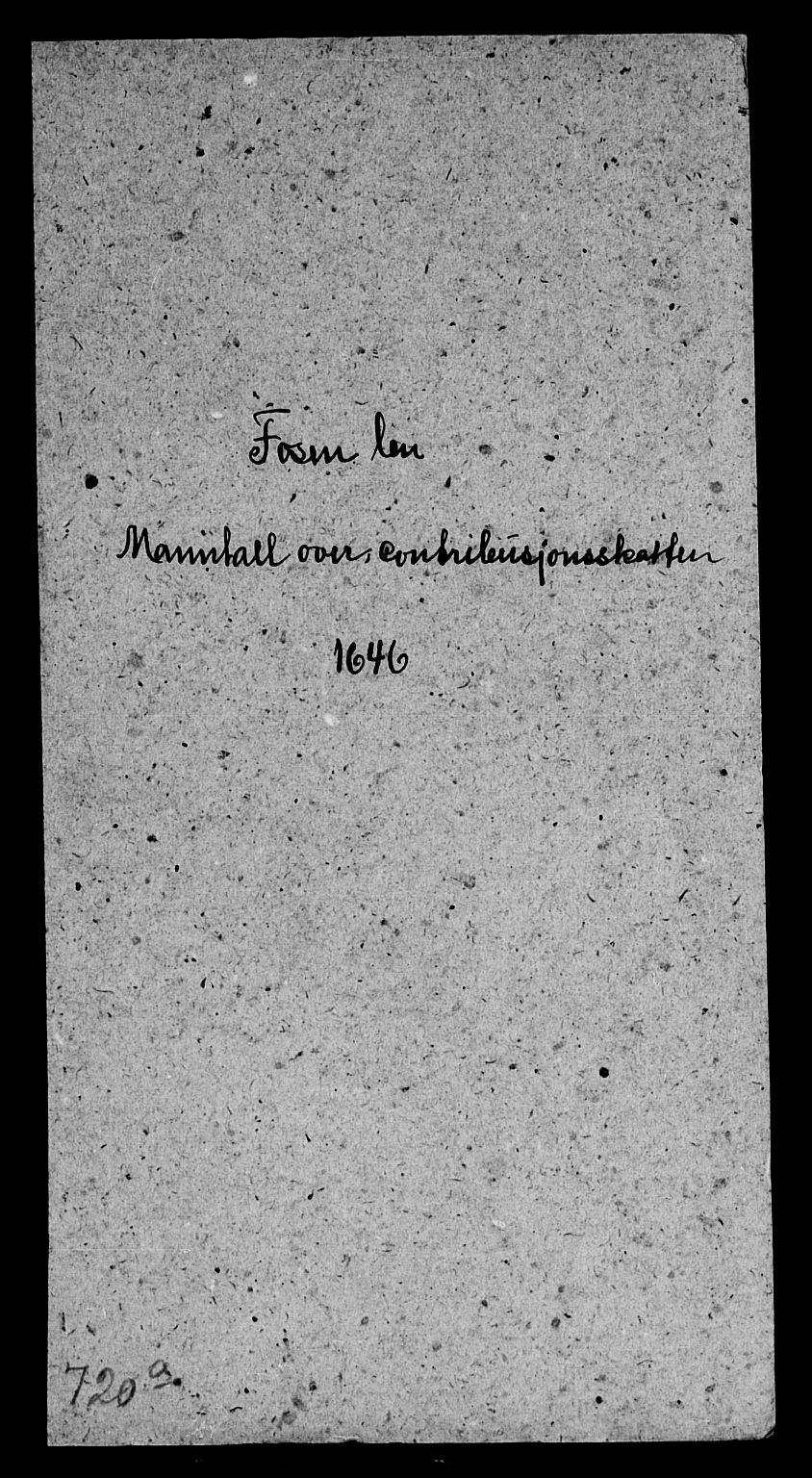 Rentekammeret inntil 1814, Reviderte regnskaper, Lensregnskaper, RA/EA-5023/R/Rb/Rbw/L0087: Trondheim len, 1646-1647